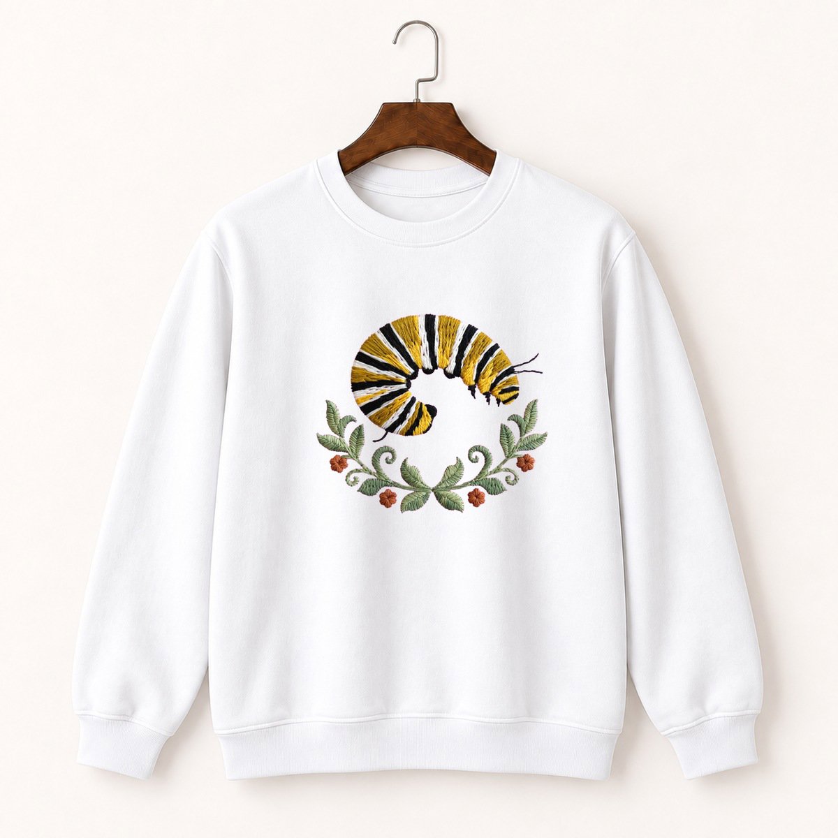 Monarch Caterpillar Crewneck Sweatshirt 5