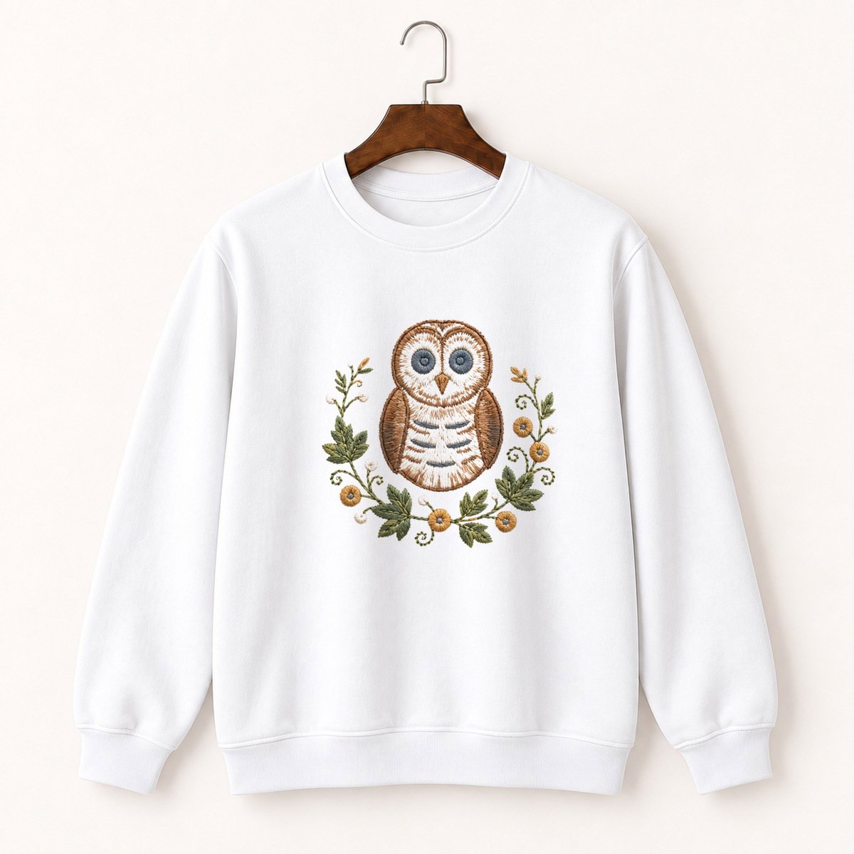 Barred Owl Crewneck Sweatshirt 5