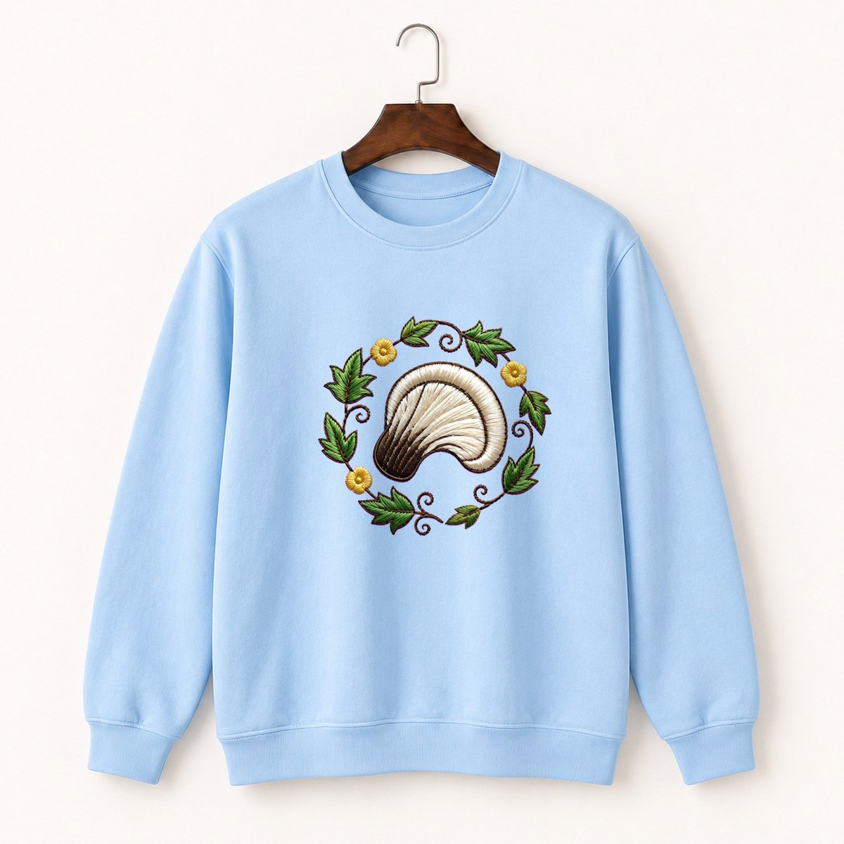 Oyster Mushroom Crewneck Sweatshirt 1