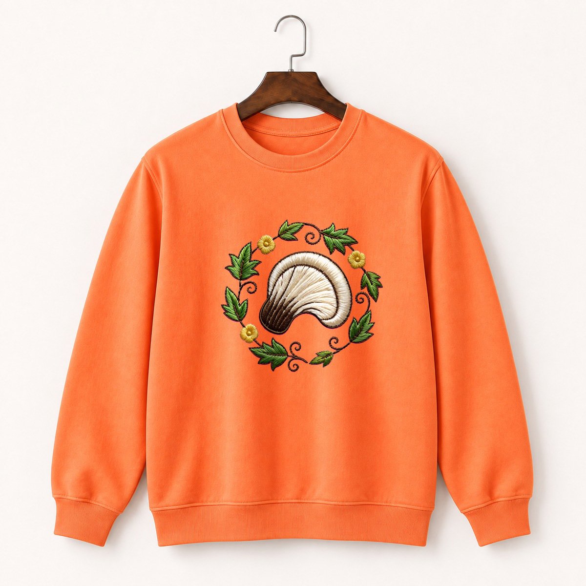 Oyster Mushroom Crewneck Sweatshirt 3