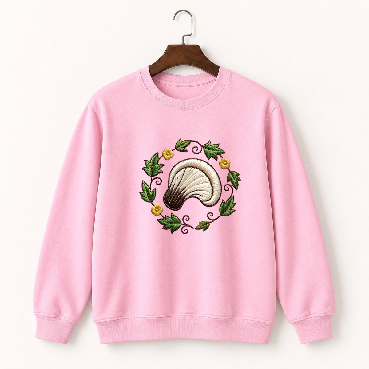 Oyster Mushroom Crewneck Sweatshirt 4
