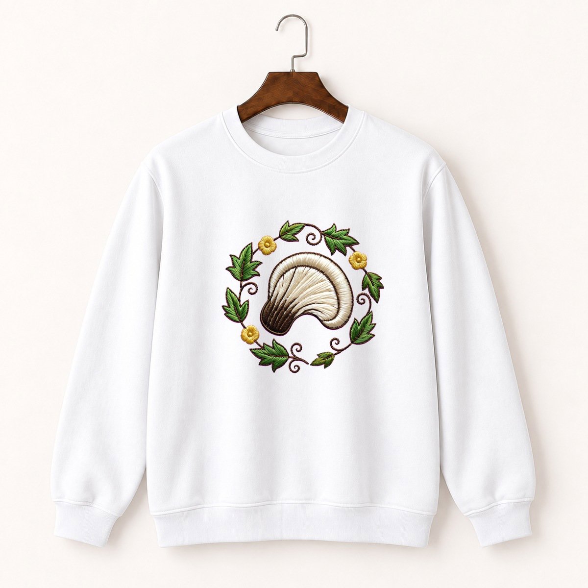 Oyster Mushroom Crewneck Sweatshirt 5