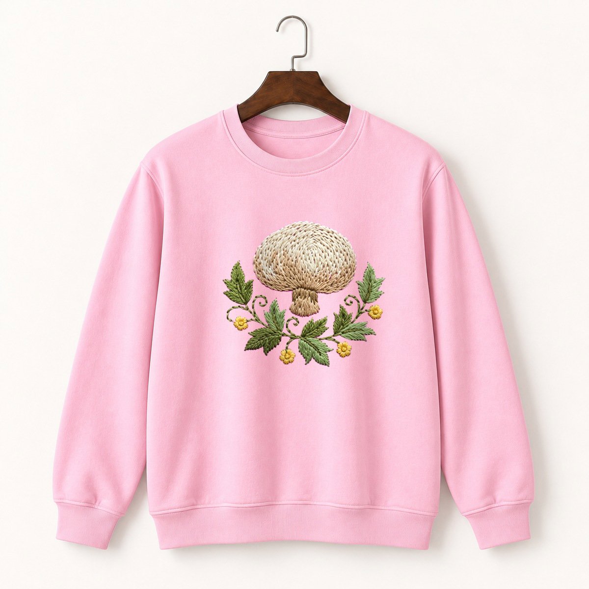 Puffball Mushroom Crewneck Sweatshirt 4