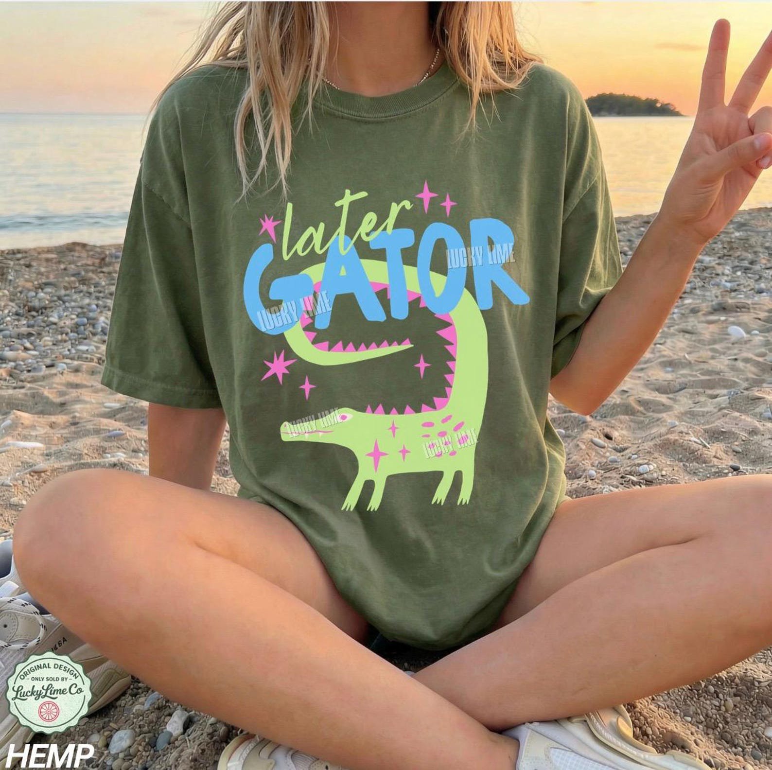 Comfort Colors® Later Gator Shirt, Sarcastic TShirt, Funny Shirt, Offensive Shirt, Cute Alligator Shirt, Crocodile Shirt, Funny Mom Tee 5