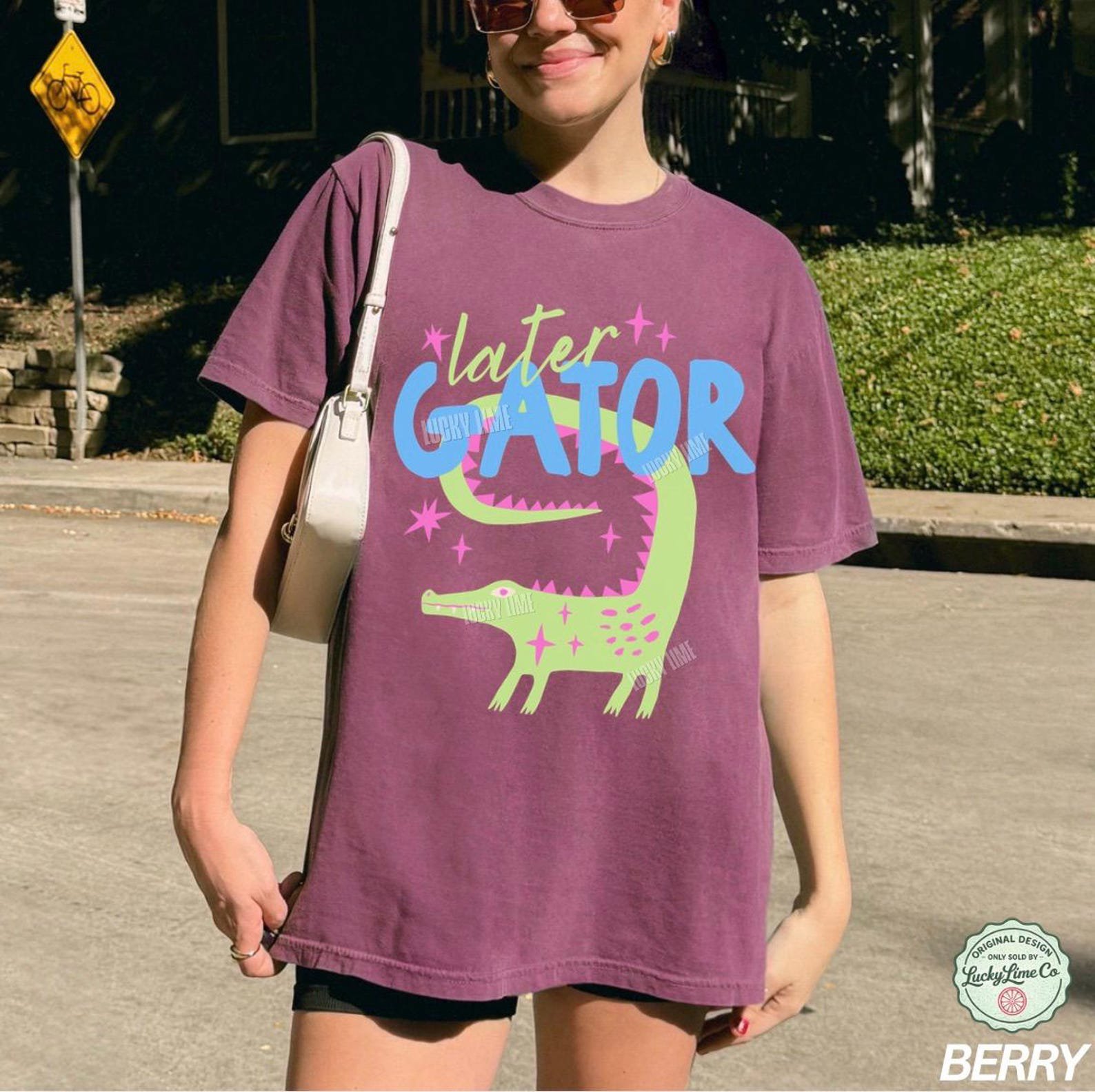 Comfort Colors® Later Gator Shirt, Sarcastic TShirt, Funny Shirt, Offensive Shirt, Cute Alligator Shirt, Crocodile Shirt, Funny Mom Tee 9