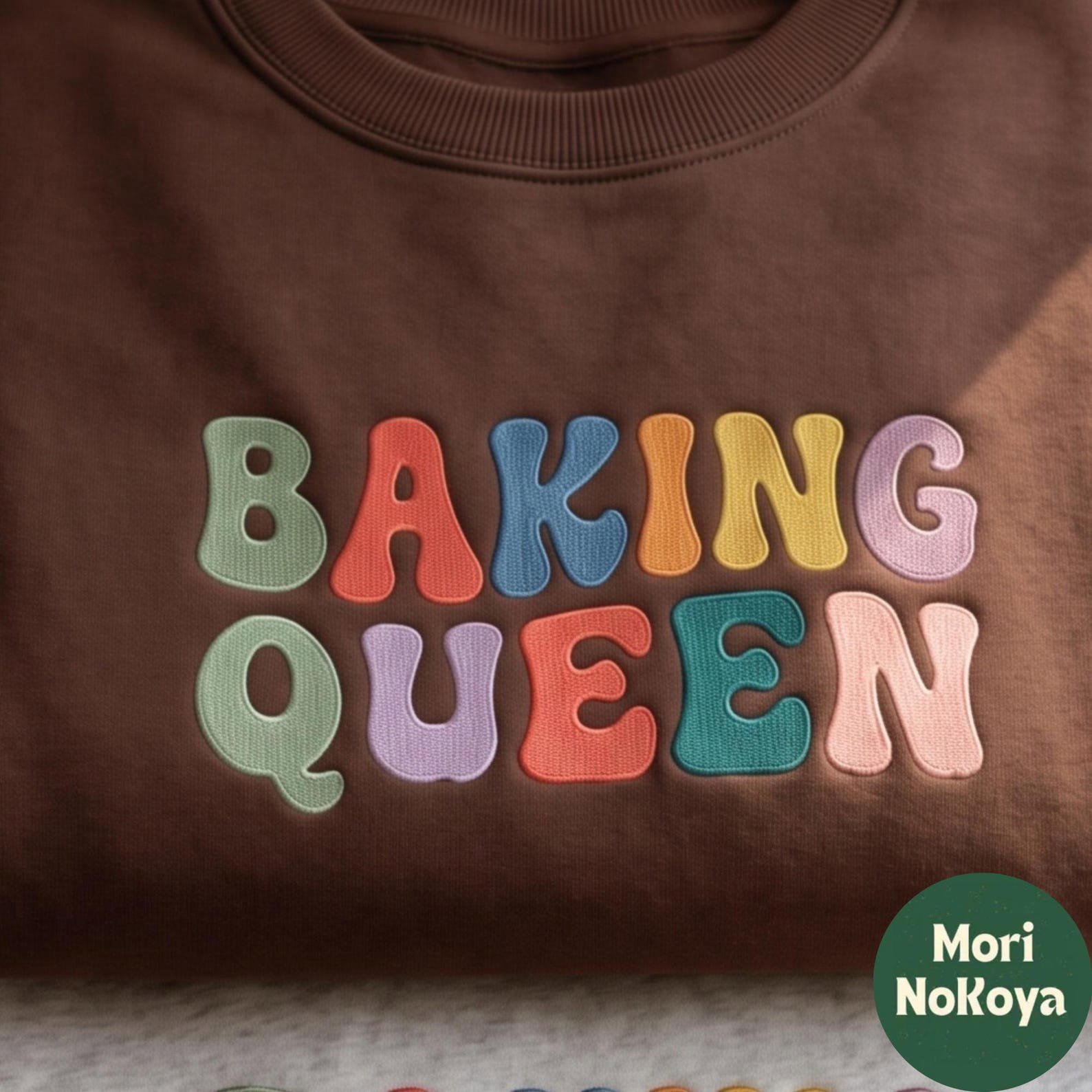 Embroidered Baking Queen Sweatshirt, Baker shirt, Baking shirts, Christmas Gifts 2