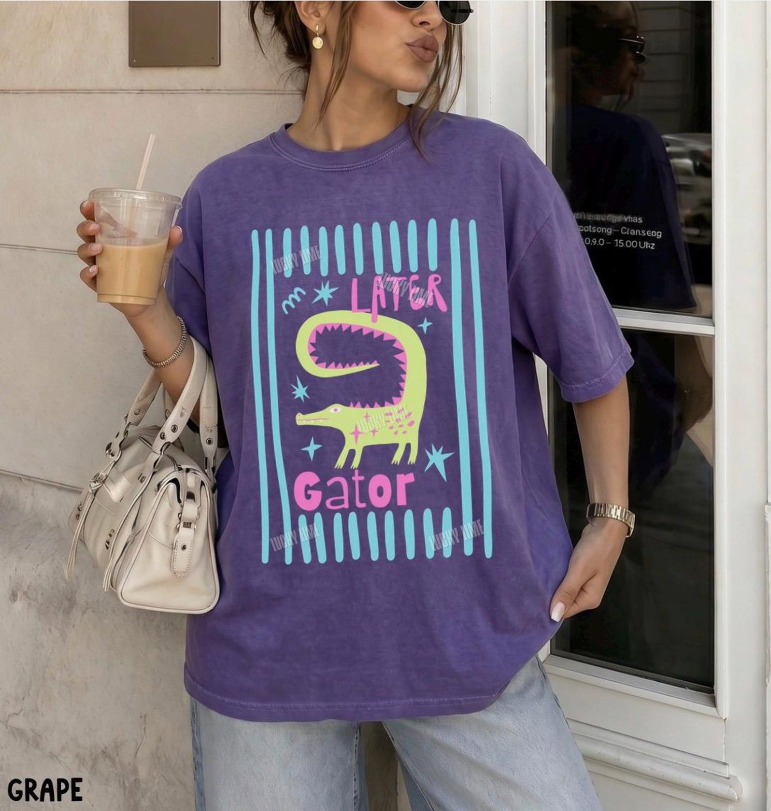 Comfort Colors® Later Gator Shirt, Sarcastic Shirt, Funny Womens Clothing, Offensive Shirt, Alligator TShirt, Crocodile Shirt, Funny Mom Tee 3