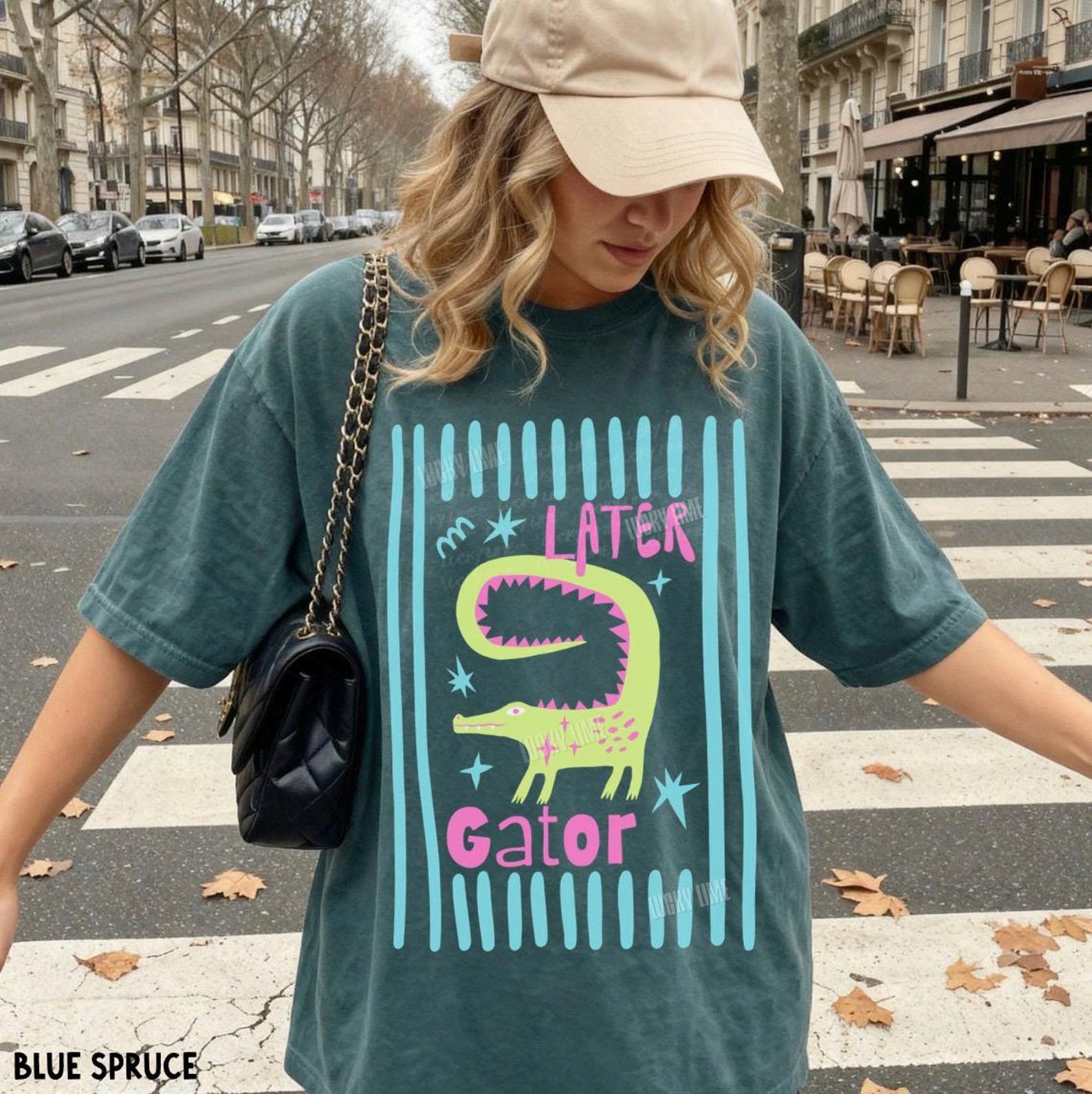 Comfort Colors® Later Gator Shirt, Sarcastic Shirt, Funny Womens Clothing, Offensive Shirt, Alligator TShirt, Crocodile Shirt, Funny Mom Tee 1