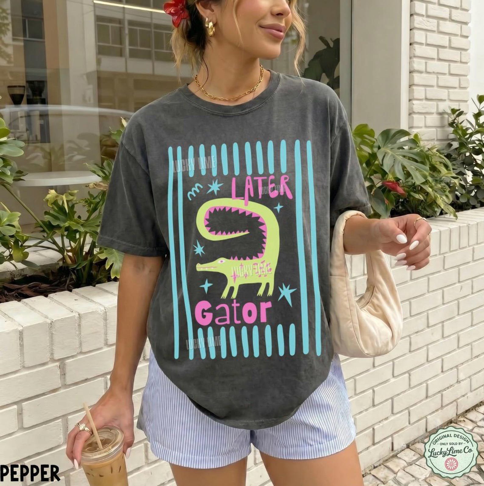 Comfort Colors® Later Gator Shirt, Sarcastic Shirt, Funny Womens Clothing, Offensive Shirt, Alligator TShirt, Crocodile Shirt, Funny Mom Tee 4