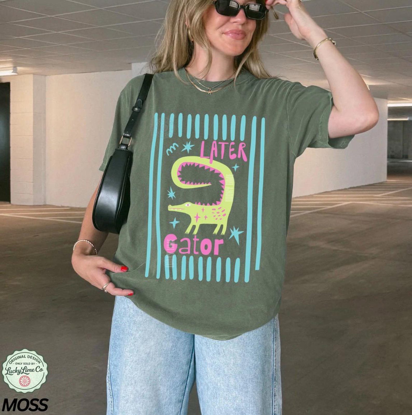 Comfort Colors® Later Gator Shirt, Sarcastic Shirt, Funny Womens Clothing, Offensive Shirt, Alligator TShirt, Crocodile Shirt, Funny Mom Tee 5