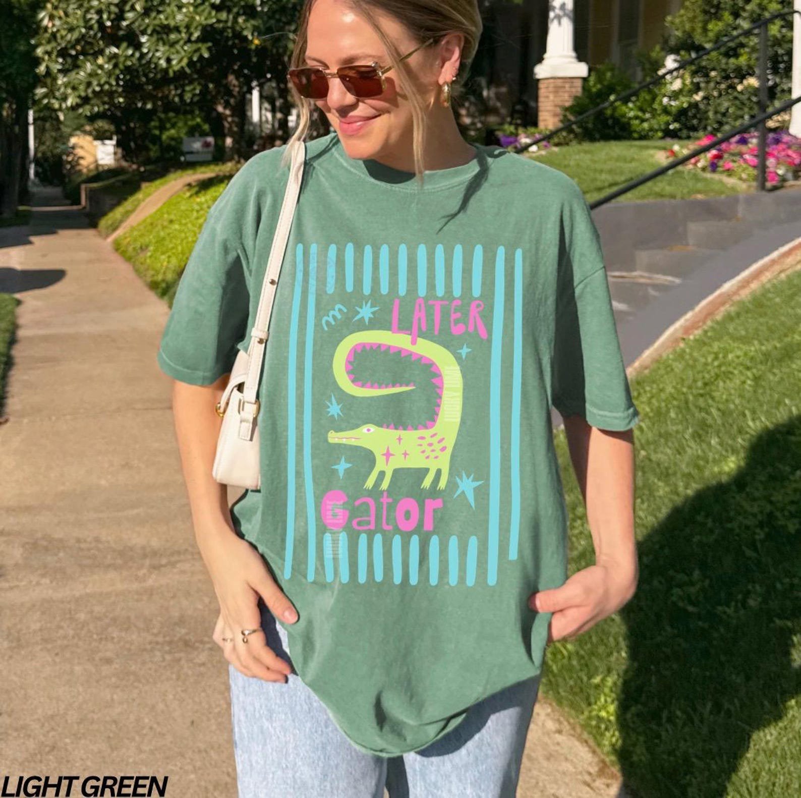 Comfort Colors® Later Gator Shirt, Sarcastic Shirt, Funny Womens Clothing, Offensive Shirt, Alligator TShirt, Crocodile Shirt, Funny Mom Tee 8