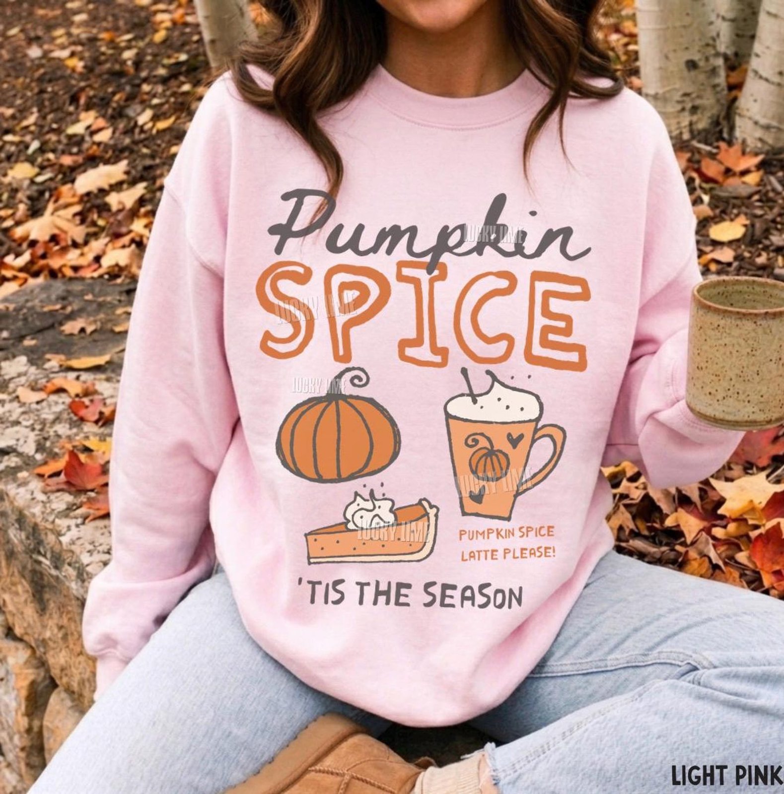 Pumpkin Spice Sweatshirt, Tis the Season Fall Shirt, Thanksgiving Sweatshirt, Fall Crewneck, Pumpkin Season Sweatshirt, Autumn Vibes 5