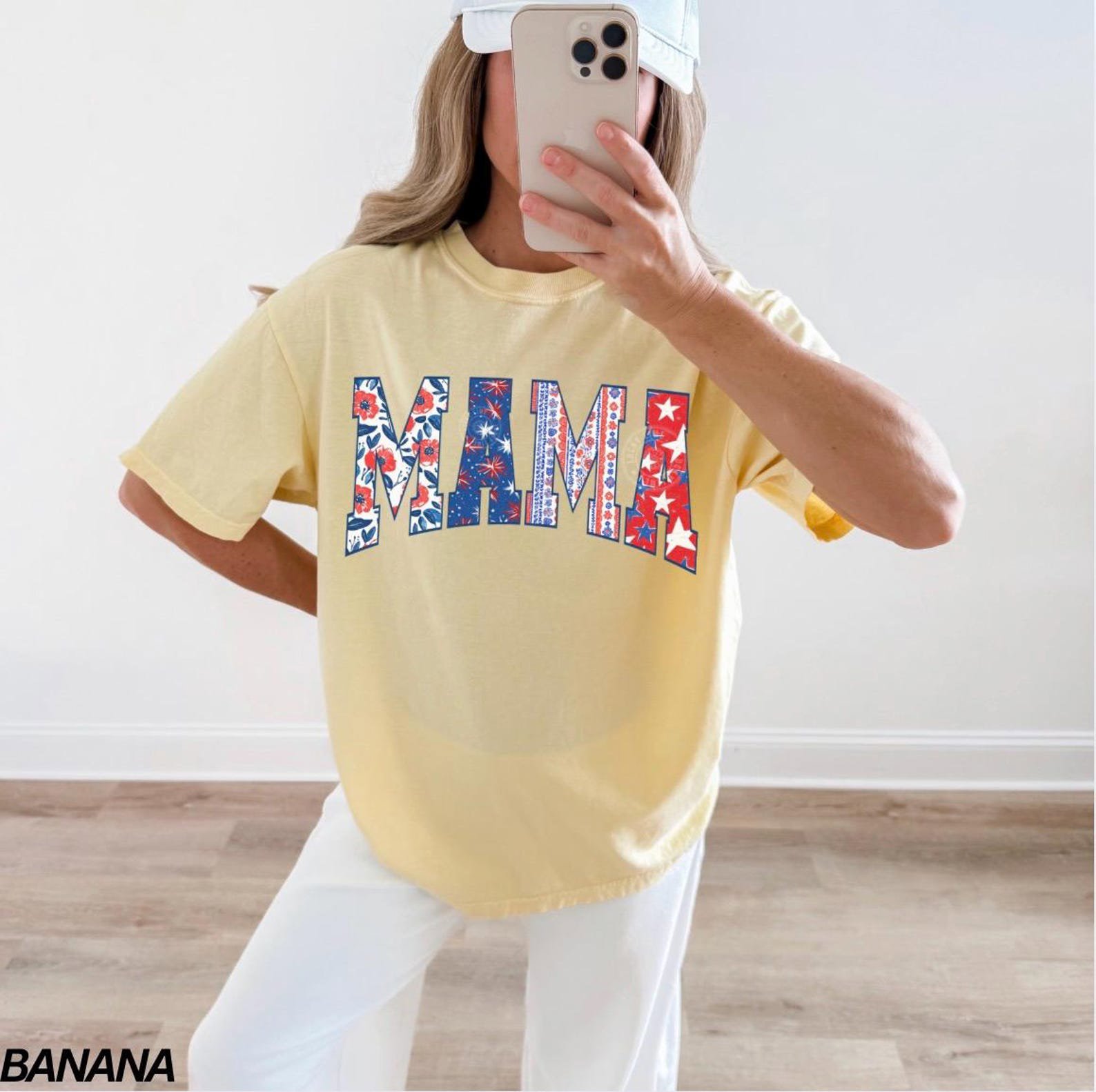 Mama 4th of July Shirt, Patriotic Mama Shirt, American Mama T-Shirt, Retro 4th of July Tee, Womens Fourth of July Shirt, Summer Graphic Tee 11