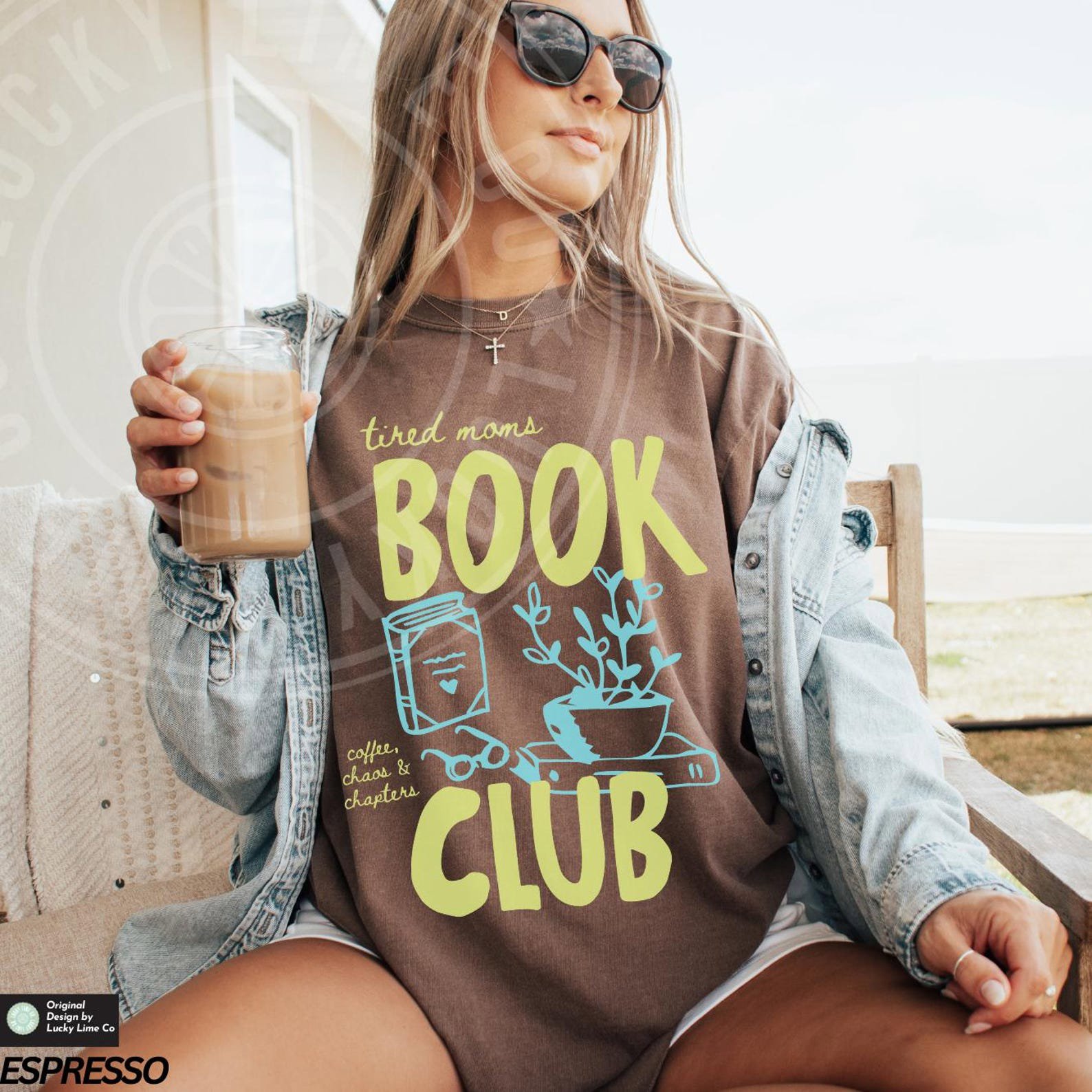 Tired Moms Club Shirt, Bookish Shirt, Book Lover Gifts, Fall Book Club Tee, Reading Shirt, Motherhood Shirt, Bookworm Shirt, Booktrovert Tee 2
