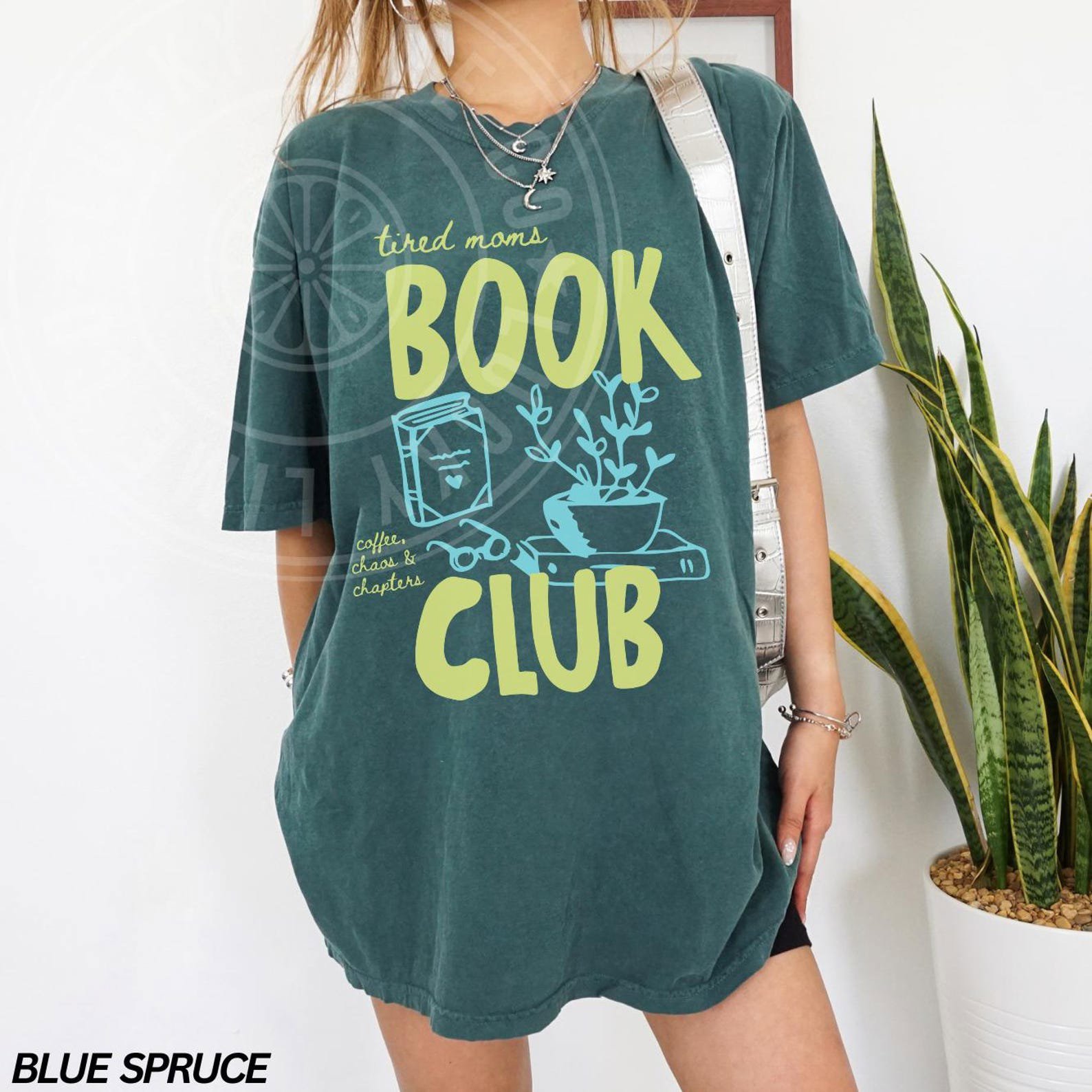 Tired Moms Club Shirt, Bookish Shirt, Book Lover Gifts, Fall Book Club Tee, Reading Shirt, Motherhood Shirt, Bookworm Shirt, Booktrovert Tee 5