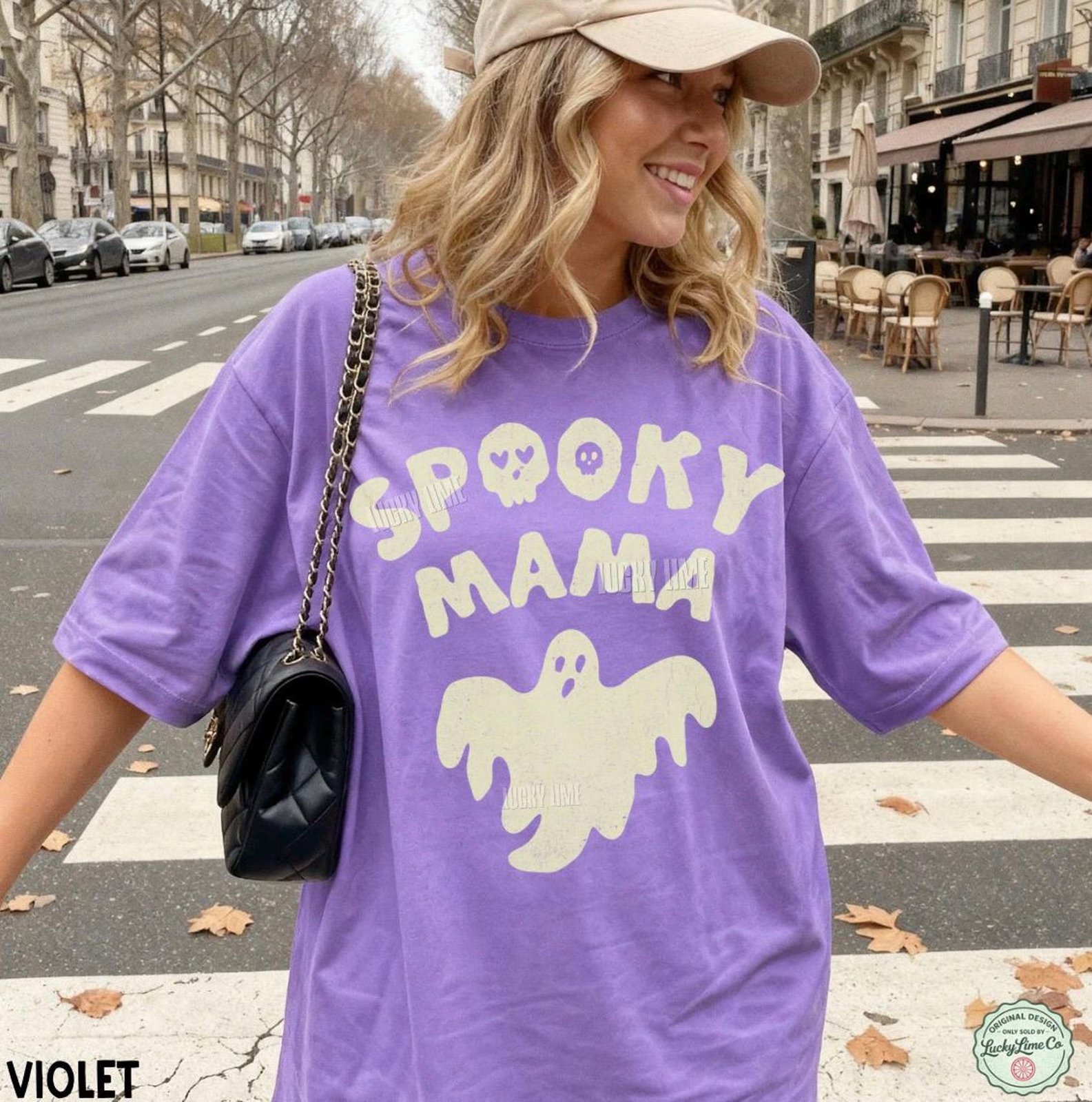 Spooky Mama Shirt, Mama Halloween Tshirt, Momster Shirt, Trendy Halloween Tee, Comfort Colors® Mama Halloween Graphic Tee, Spooky Season 7