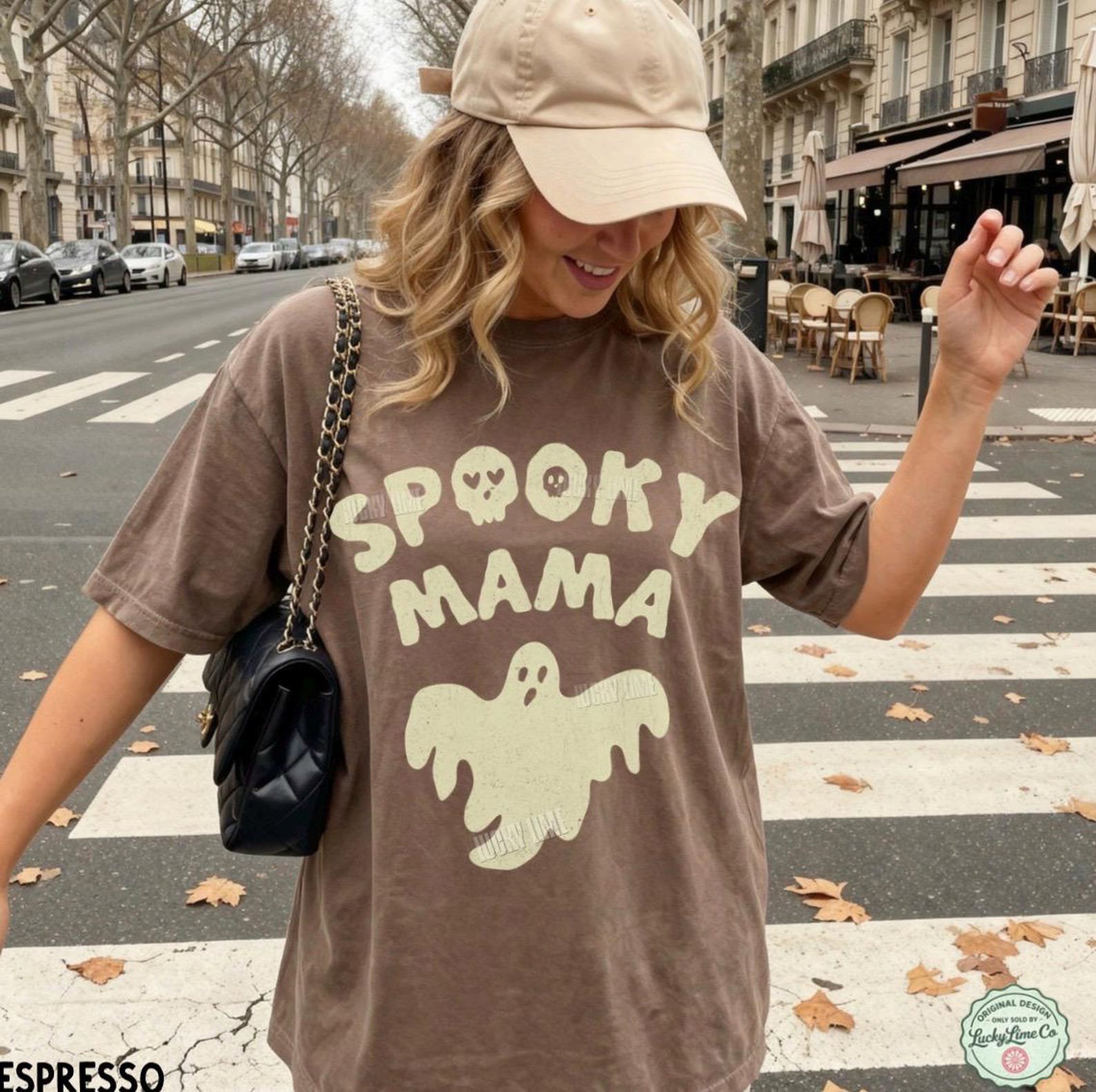 Spooky Mama Shirt, Mama Halloween Tshirt, Momster Shirt, Trendy Halloween Tee, Comfort Colors® Mama Halloween Graphic Tee, Spooky Season 9