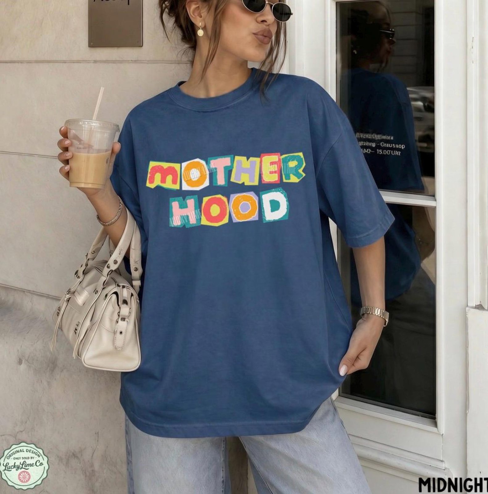 Comfort Colors® Motherhood Shirt, Trendy Mama Shirt, Mom Life Shirt, Retro Mama Shirt, New Mom Gift, Cool Moms Club Tshirt, Mothers Day Gift 10