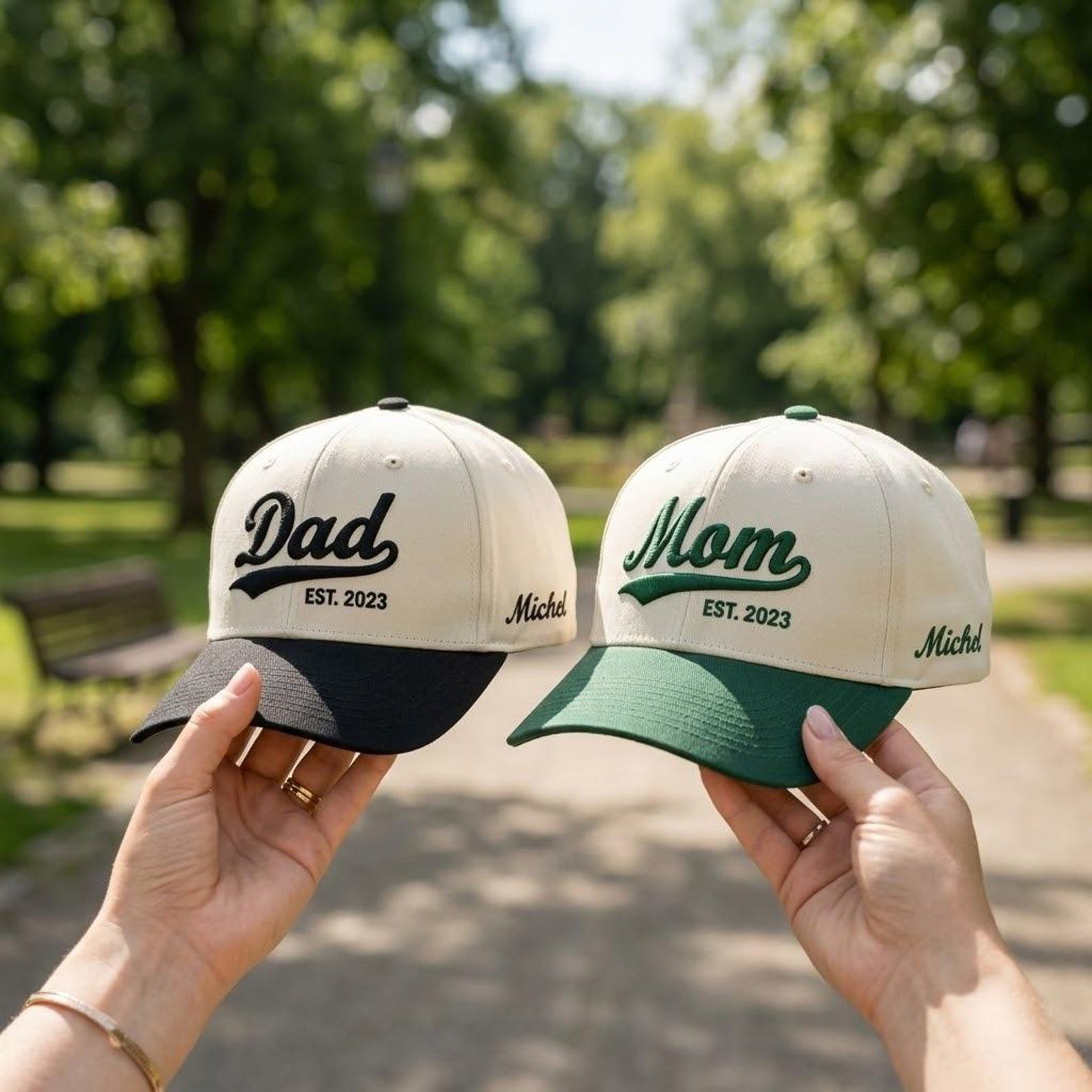 Mom Dad Est 2026 Embroidered Hat, Mama Hat Est, Dad Est Hat, New Parent Hats, Gifts for Parents 5