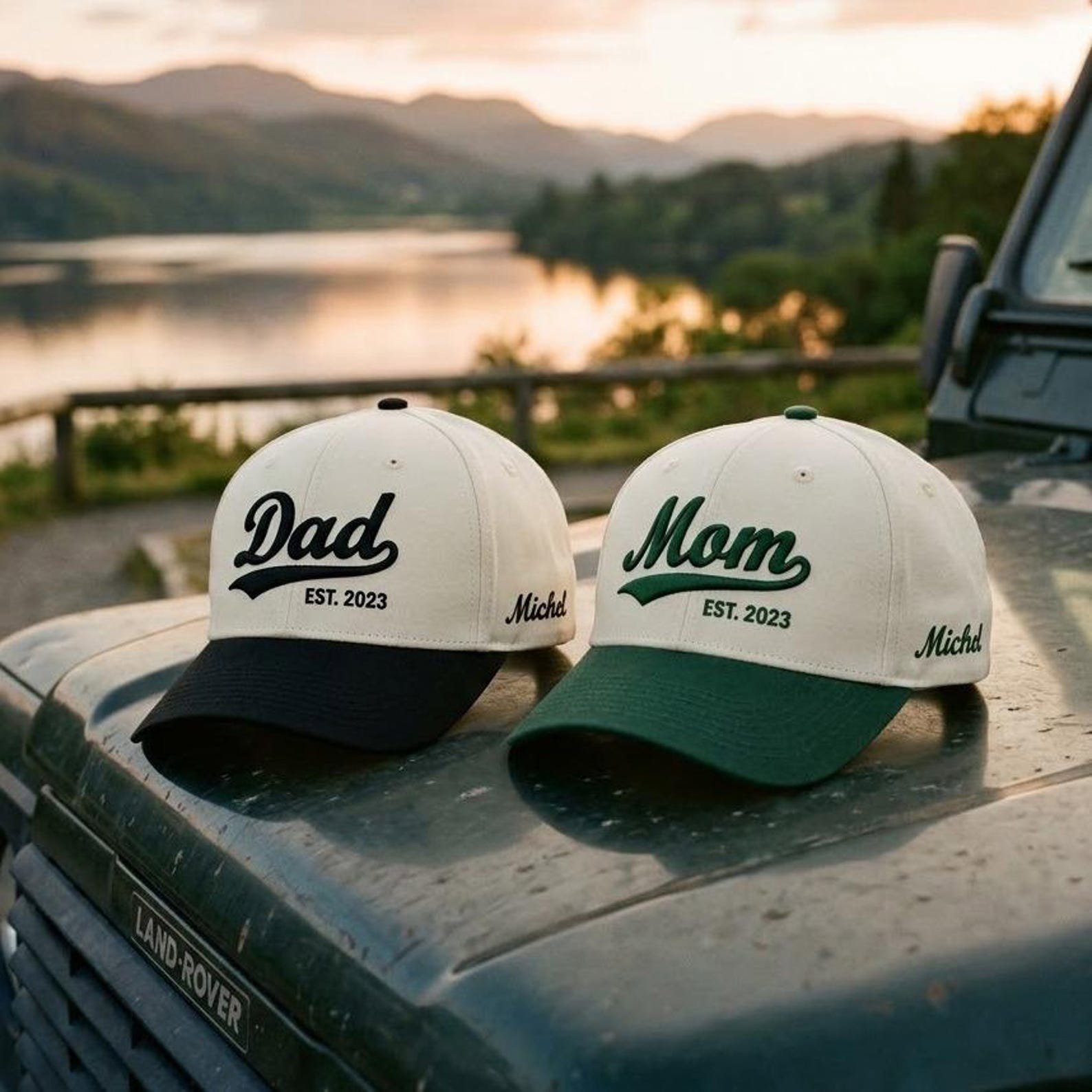 Mom Dad Est 2026 Embroidered Hat, Mama Hat Est, Dad Est Hat, New Parent Hats, Gifts for Parents 4