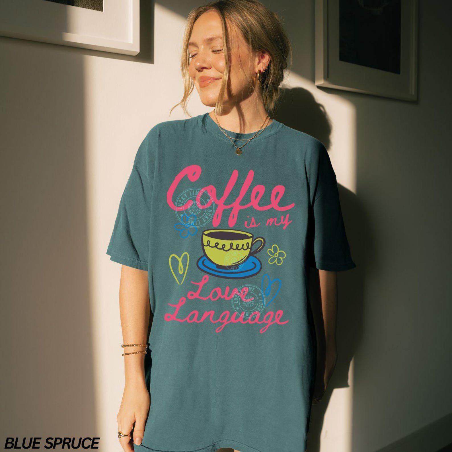 Comfort Colors ® Coffee Shirt, Coffee is My Love Language, Valentines Day Tshirt, Valentine Coffee, Coffee Lover Gift Coffee is my Valentine 8