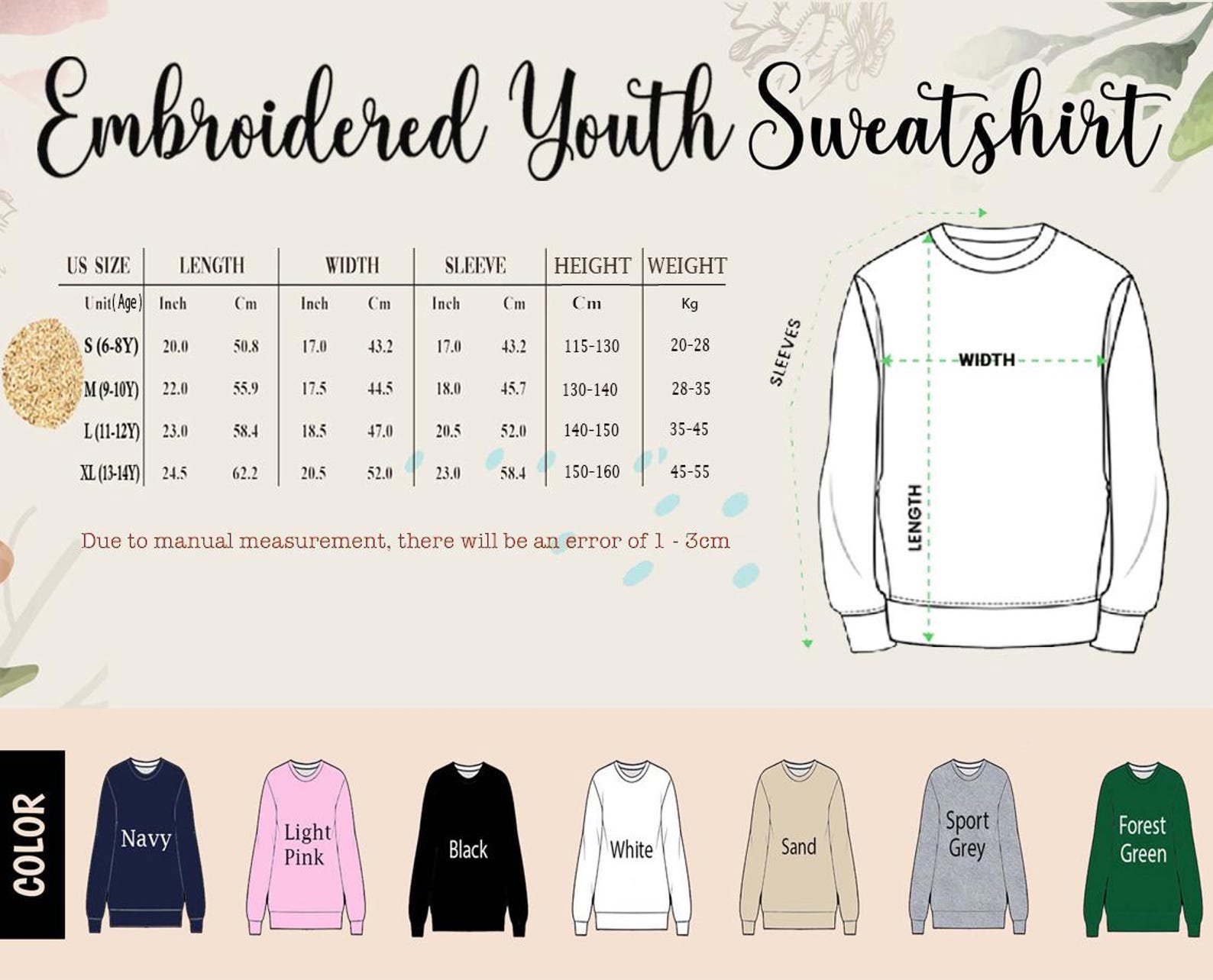 Embroidered Walk for Peace Monk Sweatshirt, Peace Walking Monks with Aloka Dog Sweatshirt, Buddhist Monks Compassion Shirt 12