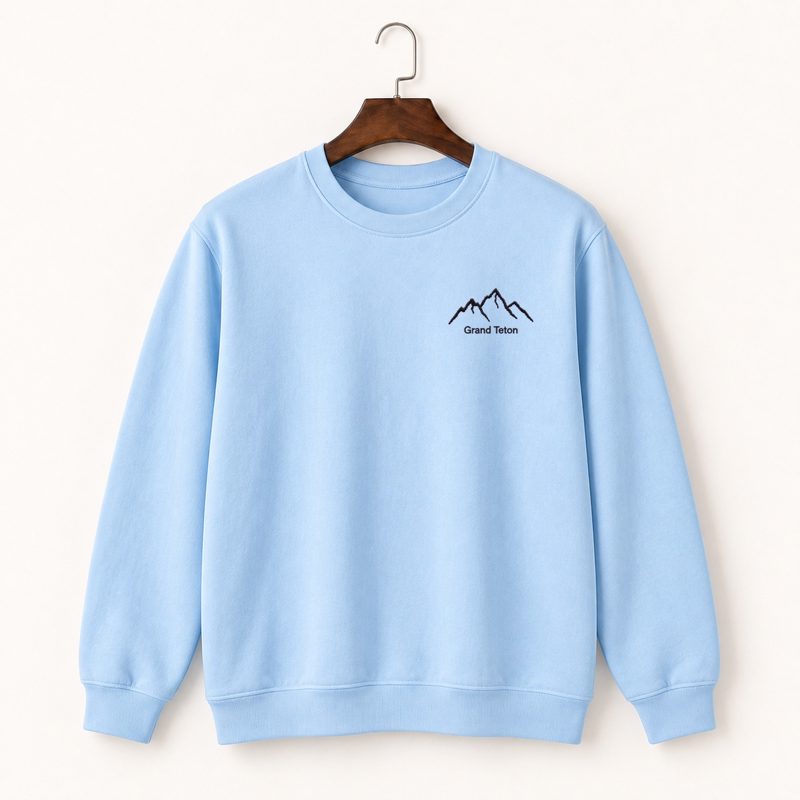 Grand Teton Range Crewneck Sweatshirt