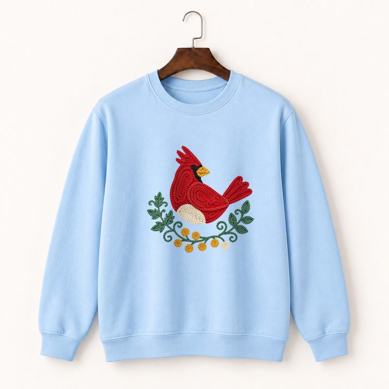 Northern Cardinal Crewneck Sweatshirt