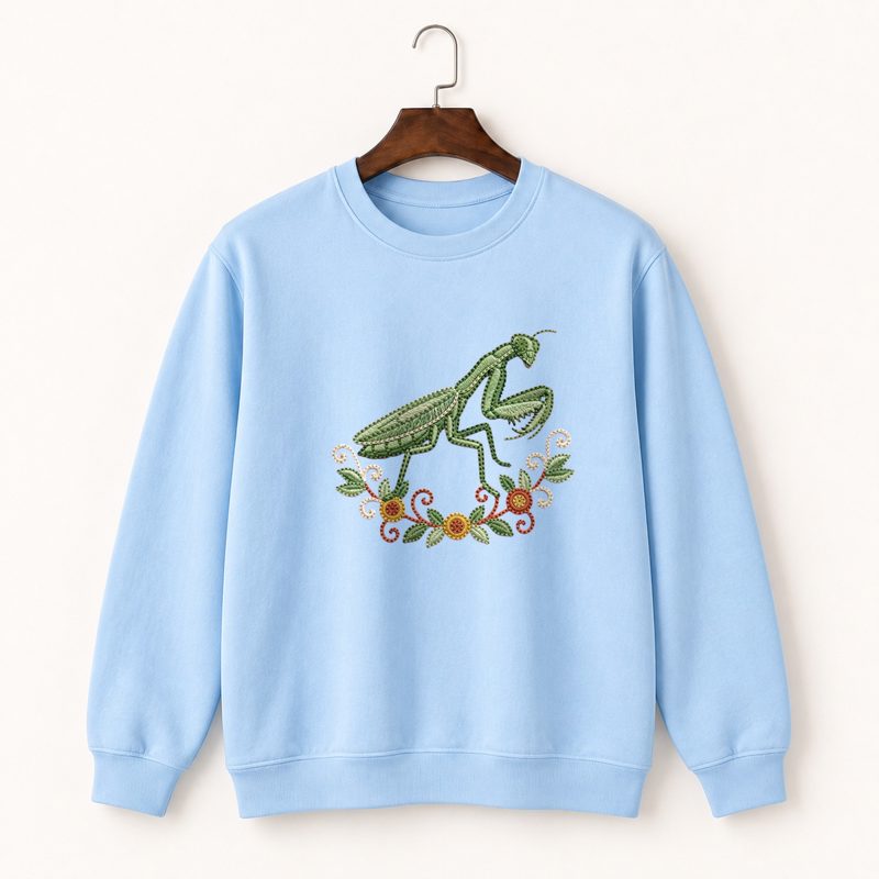 Praying Mantis Crewneck Sweatshirt