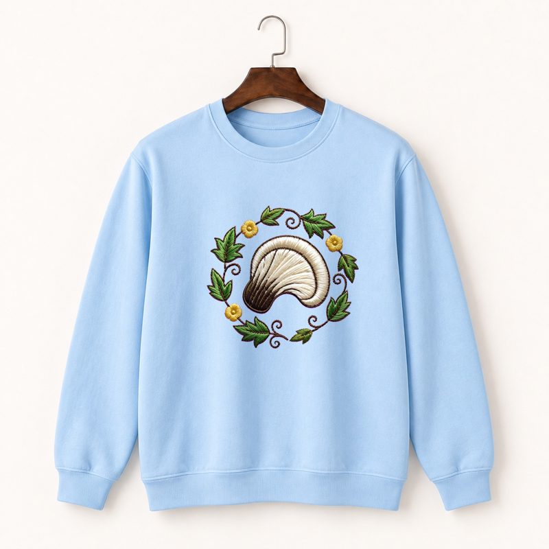Oyster Mushroom Crewneck Sweatshirt