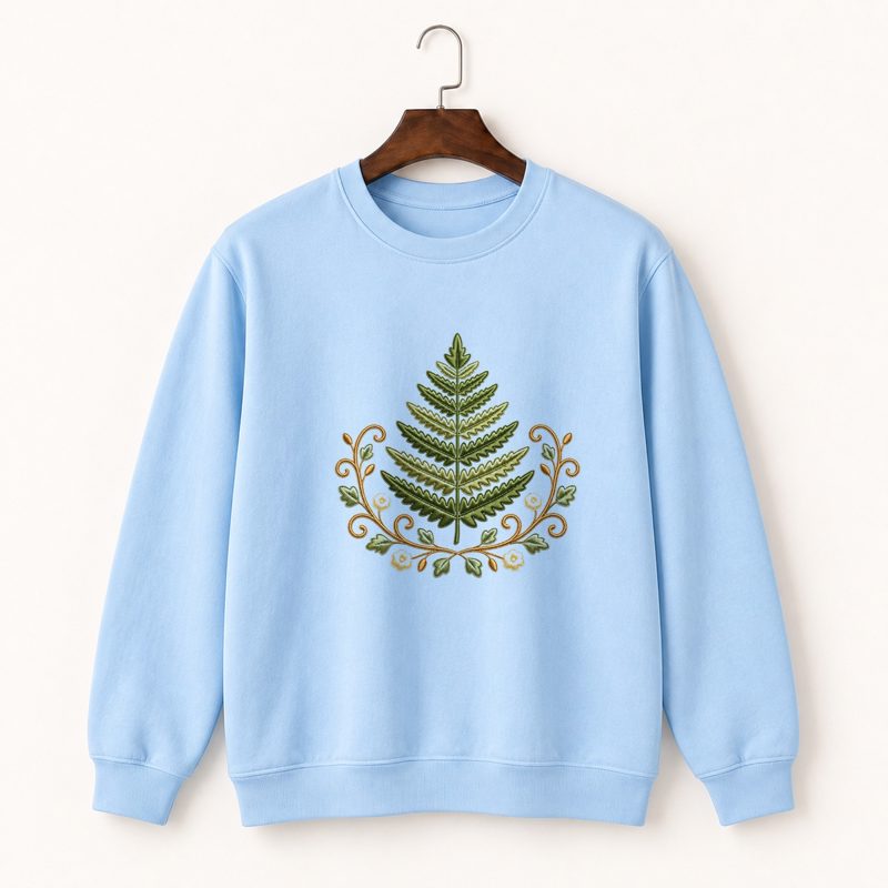 Fern Frond Crewneck Sweatshirt