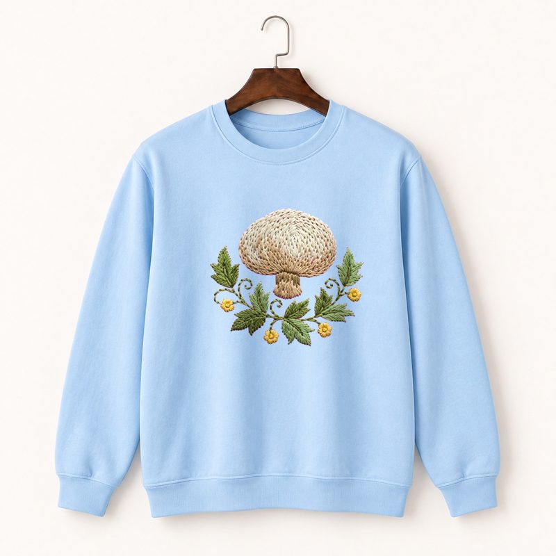 Puffball Mushroom Crewneck Sweatshirt