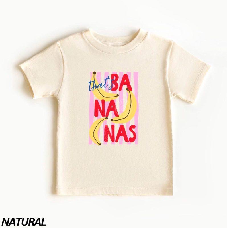 Thats Bananas Toddler Short Sleeve Tee