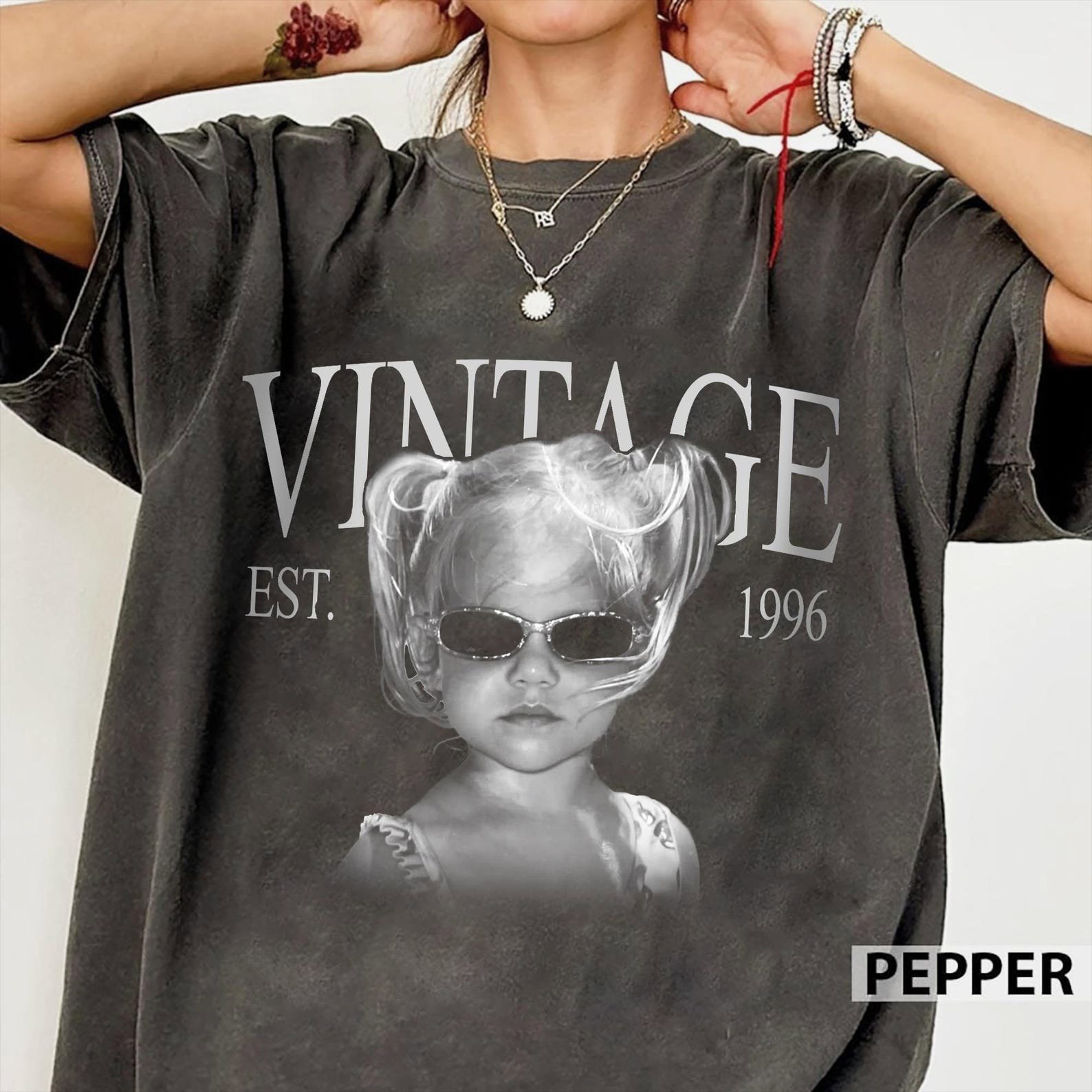 Custom 30th 40th Birthday Shirt, Vintage Photo And Year Shirt, Custom Birthday Picture Shirt, Birthday Gift, Vintage Photo 30th Shirt 2