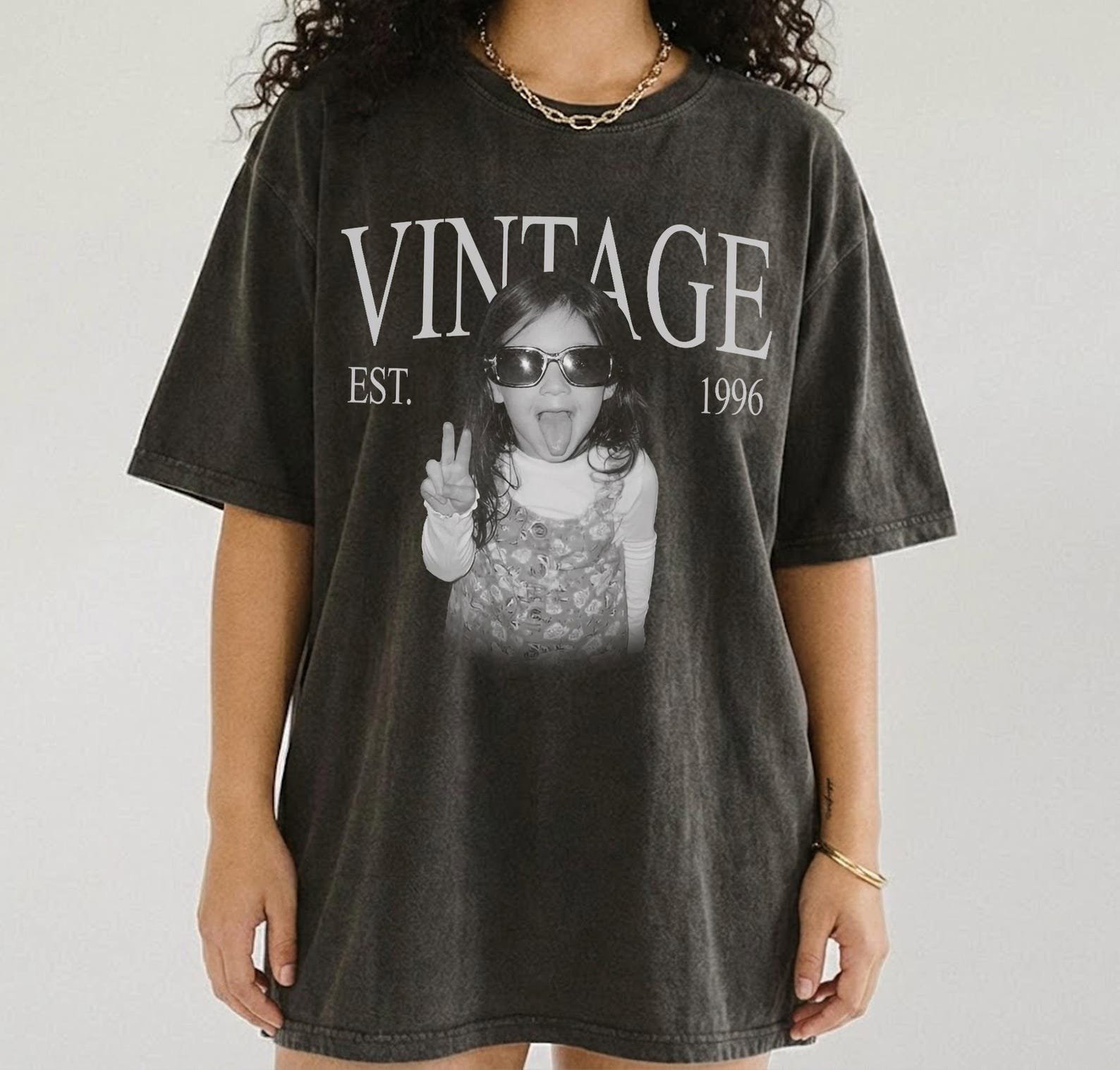 Custom 30th 40th Birthday Shirt, Vintage Photo And Year Shirt, Custom Birthday Picture Shirt, Birthday Gift, Vintage Photo 30th Shirt 4