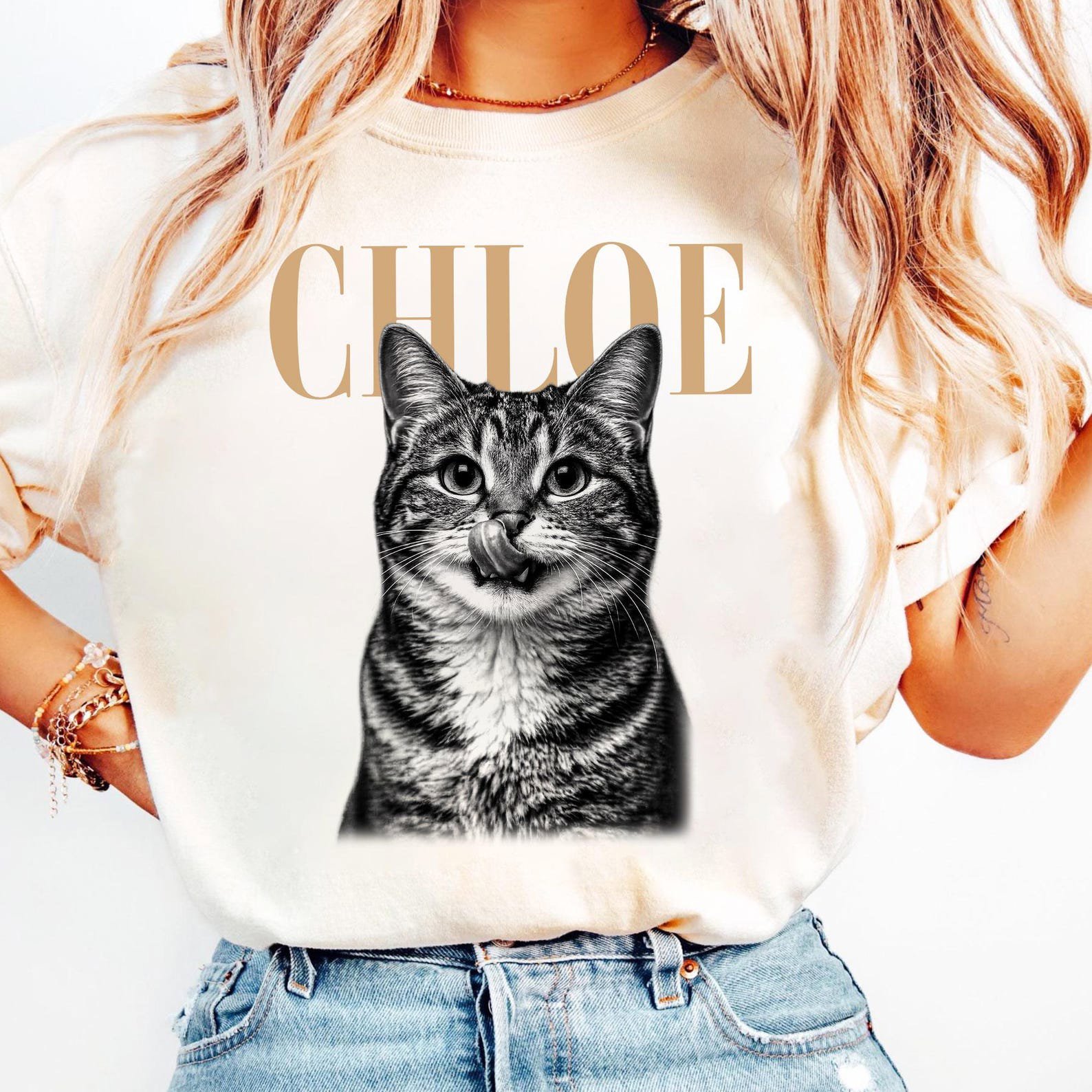 Custom Pet Face Shirt Vintage Style, Dog Photo Shirt Personalized, Dog Mom Gift, Unique Custom Dog Tee, Pet Memorial Shirt 3