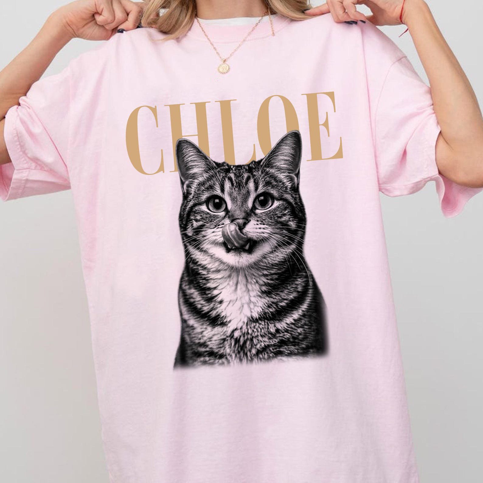 Custom Pet Face Shirt Vintage Style, Dog Photo Shirt Personalized, Dog Mom Gift, Unique Custom Dog Tee, Pet Memorial Shirt 7