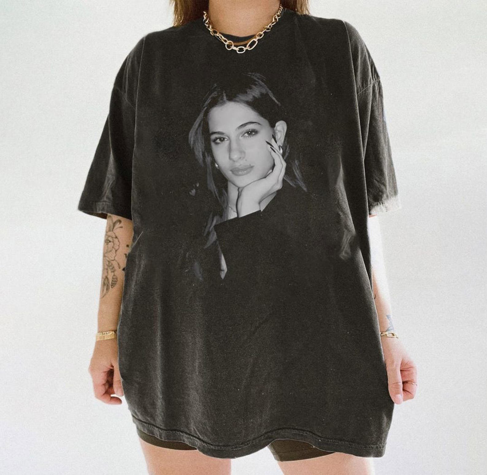 Custom Vintage Photo Shirt, Custom Photo Anniversary Gift Shirt, Black White Couple Picture Shirt, Gift For Friends, Custom Your Photo Idea 4
