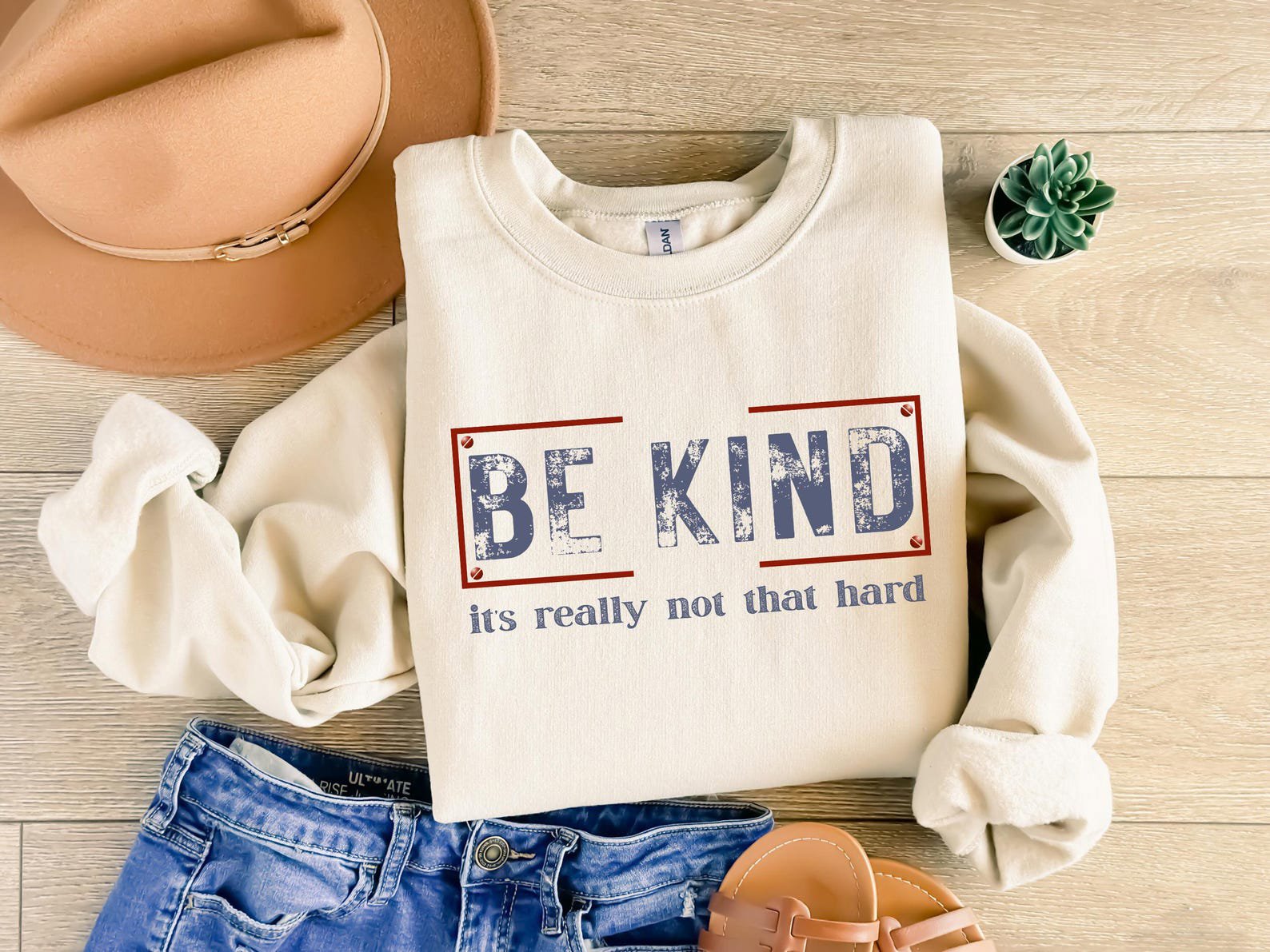 Be Kind It's Really Not That Hard Crew Neck Sweatshirt,Gift for Her, Under 30 | Crewneck | Pullover Sweat | Kindness Shirt 6