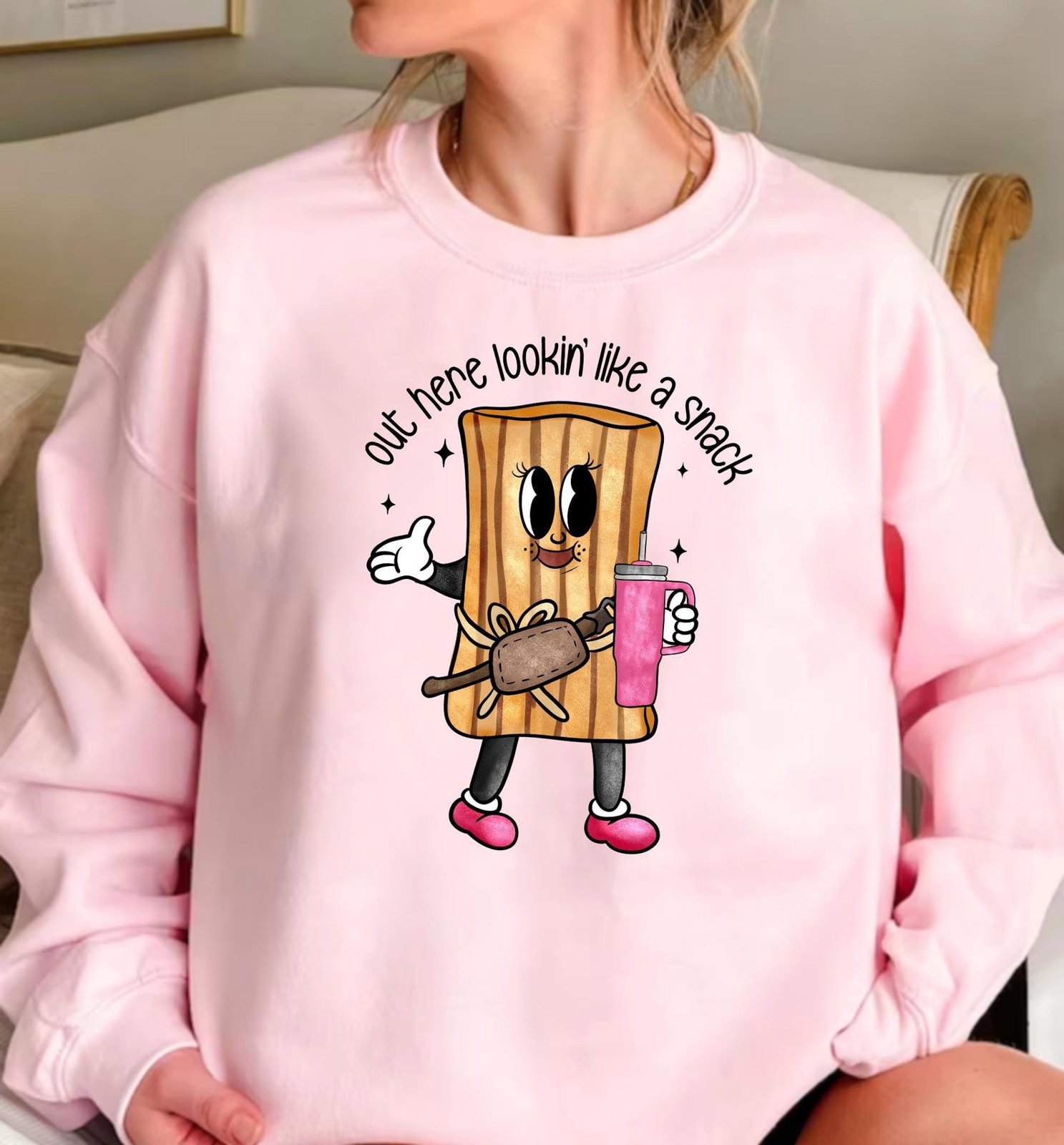 Funny Christmas Tamale Sweatshirt: 'Lookin Like A Snack' Xmas Tee 1