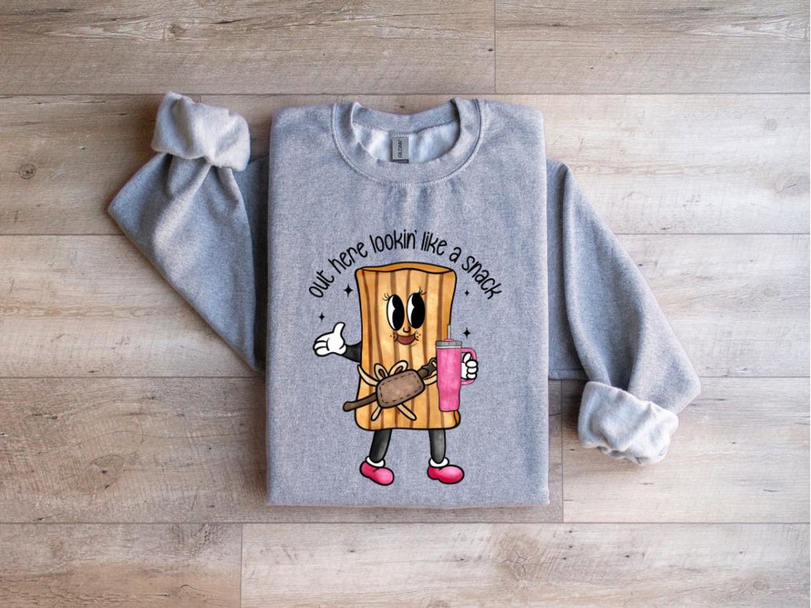 Funny Christmas Tamale Sweatshirt: 'Lookin Like A Snack' Xmas Tee 5