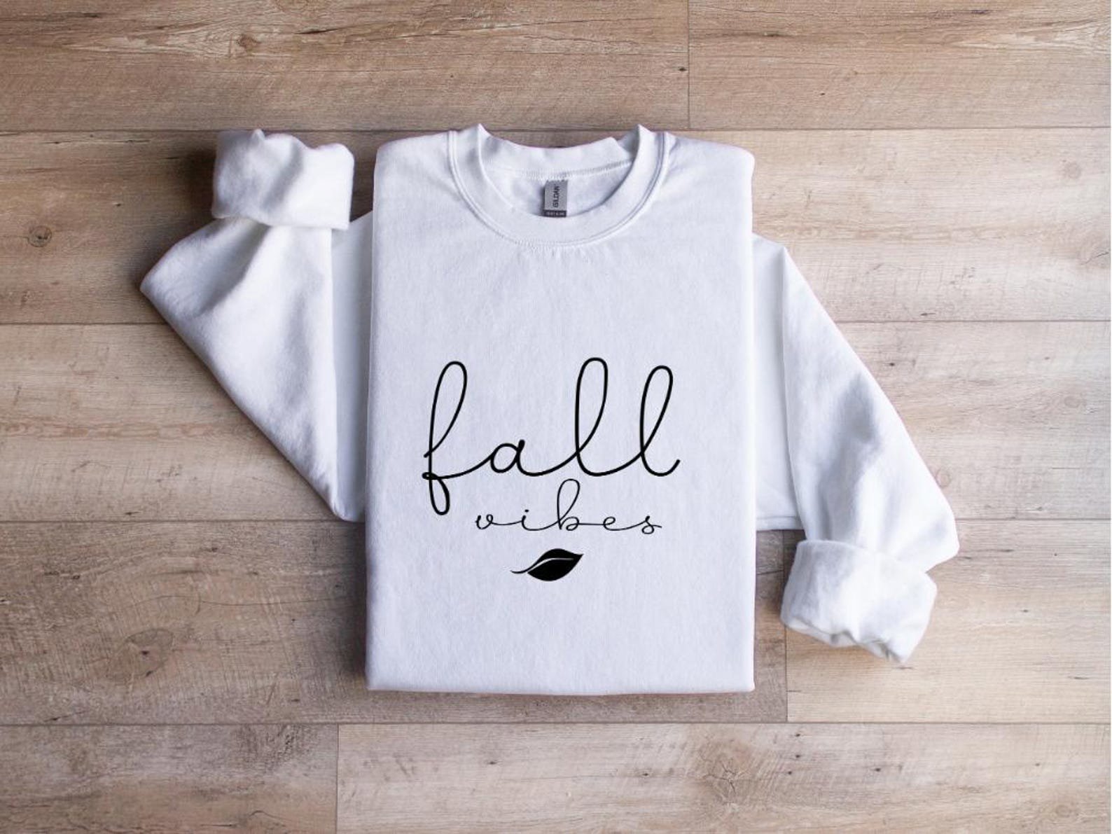 Fall Vibes Sweatshirt: Comfy Autumn Crewneck 5