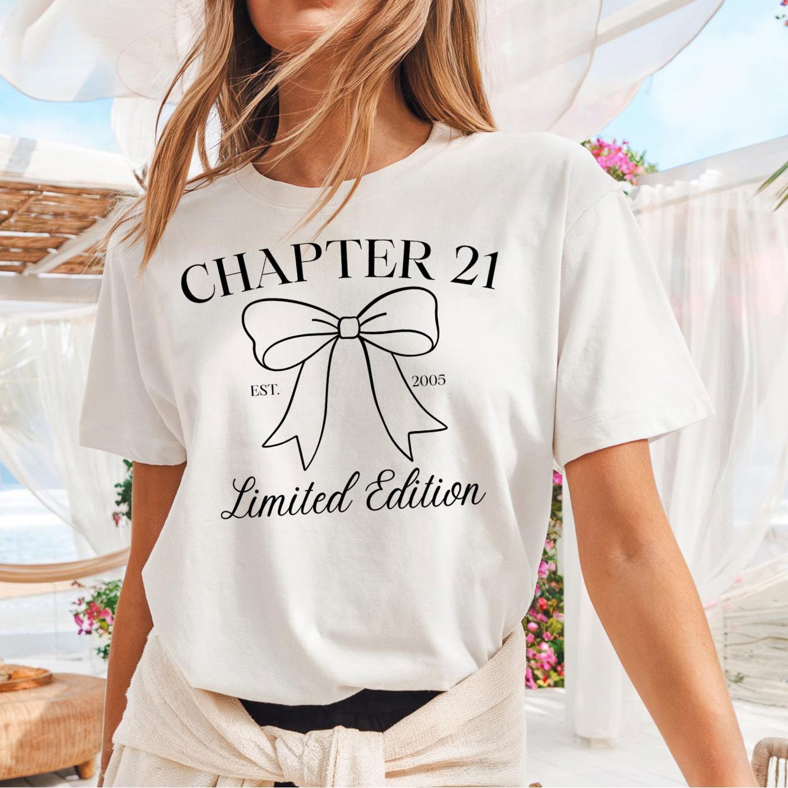 Custom Age Birthday Sweatshirt, Any Age Birthday crew Shirt, Personalized Age Crewneck, Matching Birthday Shirts, Coquette Bow Birthday Tee 6