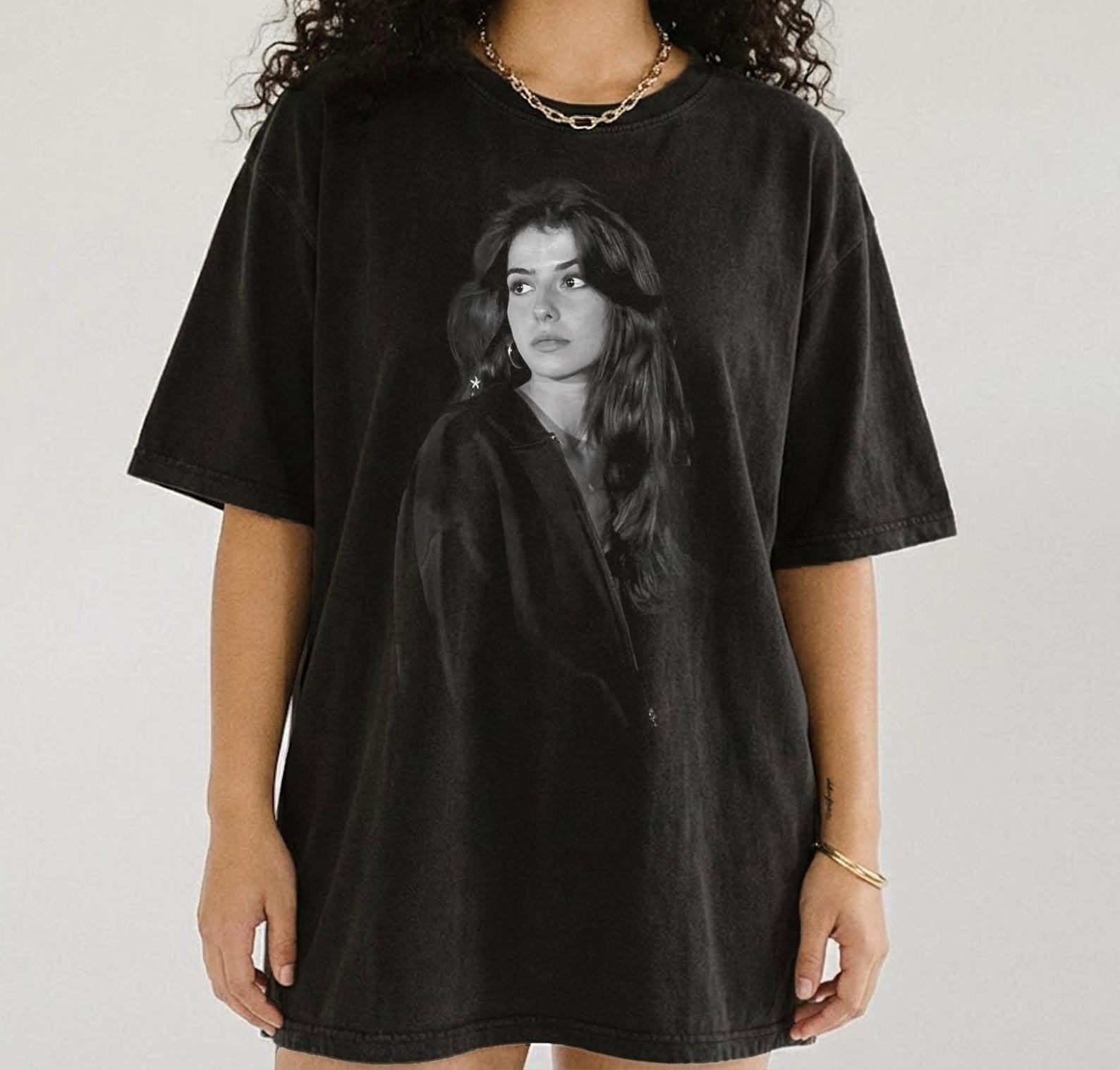 Vintage Custom Picture Shirt, Gift for Boyfriend, Your Own Picture Idea Shirt, Your Photo Custom Girlfriend Face Shirt 5