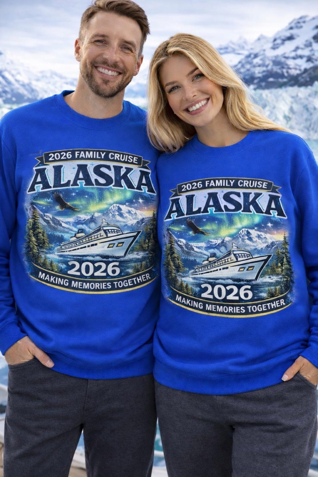 Matching Family Alaska Cruise Sweatshirt, 2026 Alaska Trip Tee, Making Memories Together Vacation Outfit, Cruise Reunion Shirts, Cruise 2026 3