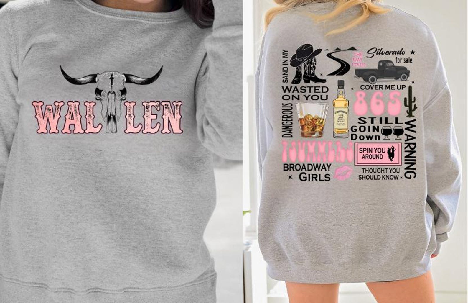 Western Country Shirt, Cowboy Lyric Graphic Tee, Southern Music Aesthetic Top, Concert Outfit Shirt for Women 3