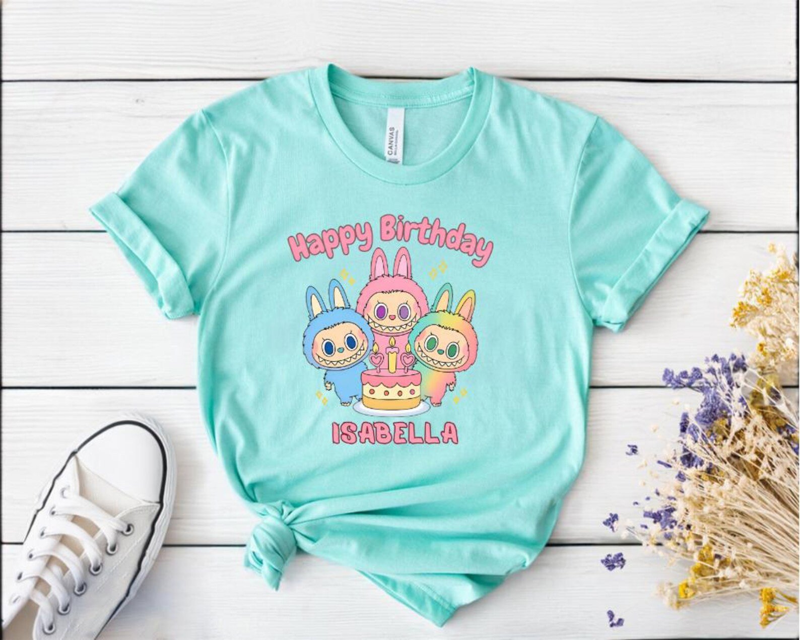Custom Birthday Girl Shirt, Personalized Kids Birthday T Shirt, Toddler Birthday Outfit, Girls Birthday Tee, Custom Name Shirt, La Bu Bday 7