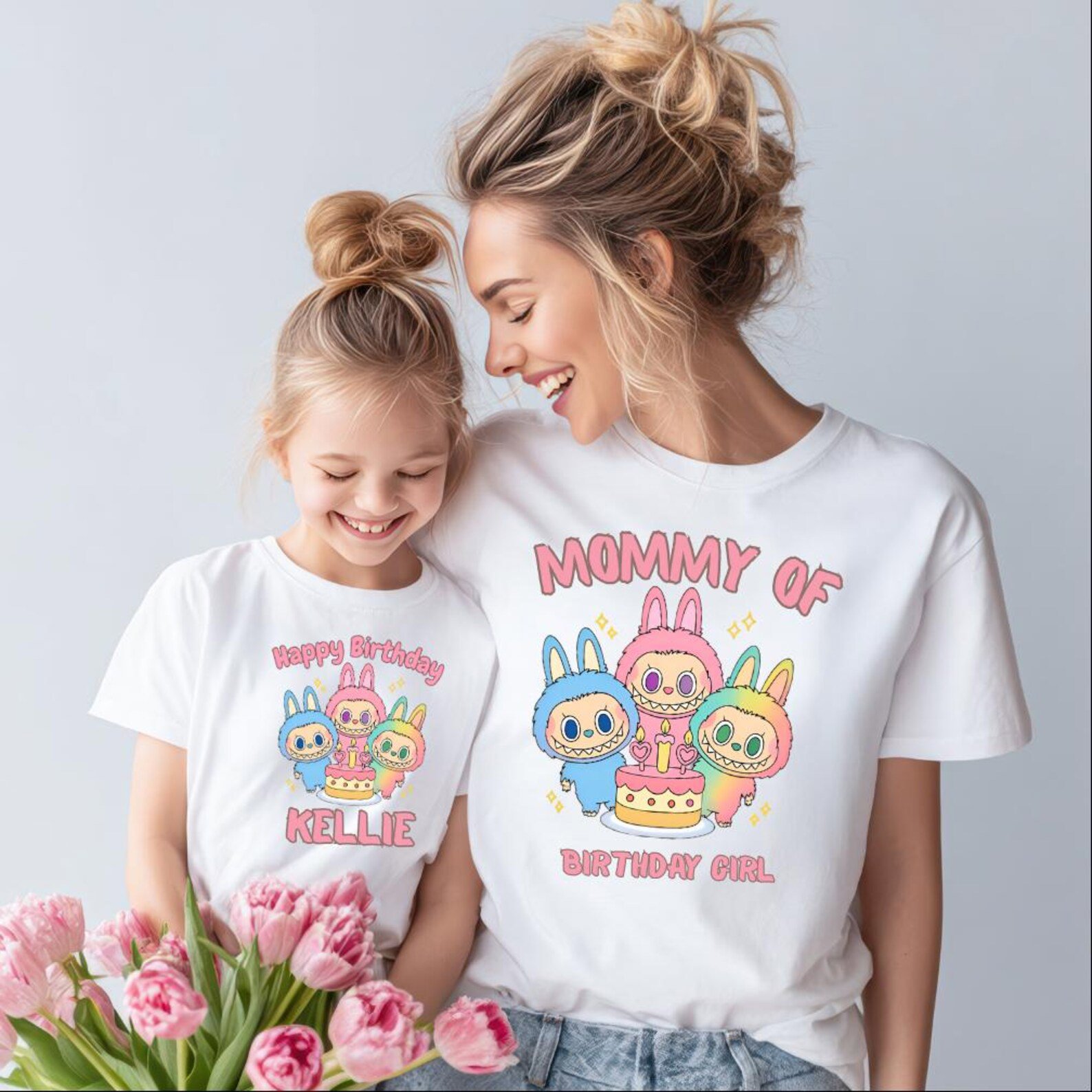 Custom Birthday Girl Shirt, Personalized Kids Birthday T Shirt, Toddler Birthday Outfit, Girls Birthday Tee, Custom Name Shirt, La Bu Bday 9