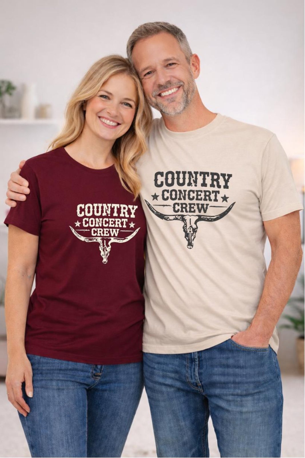 Country Concert Crew Shirt, Country Concert Outfit, Long Horn Tee, Music Festival TShirt, Bachelorette Concert, Nashville Trip Tee 6