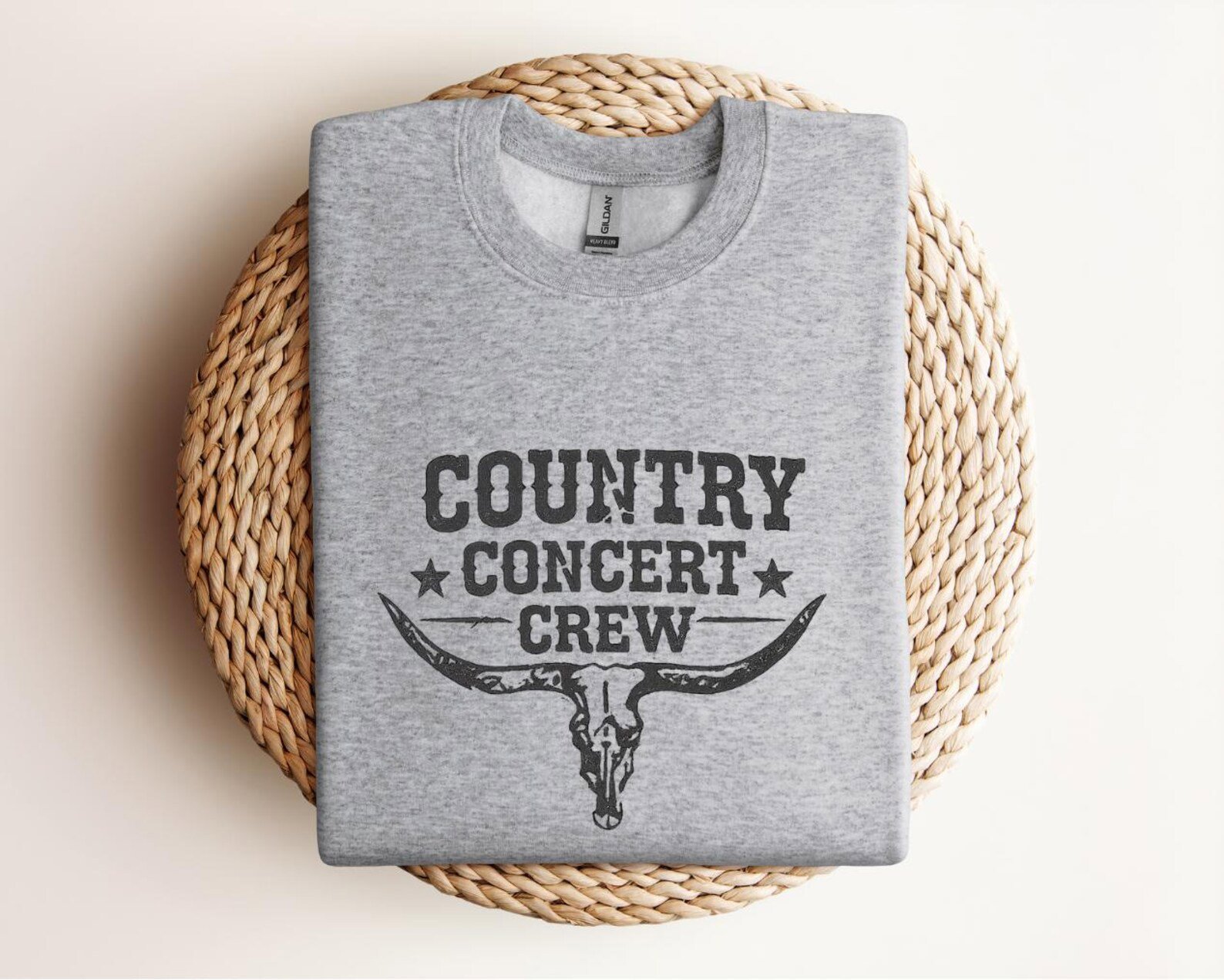 Country Concert Crew Shirt, Country Concert Outfit, Long Horn Tee, Music Festival TShirt, Bachelorette Concert, Nashville Trip Tee 7
